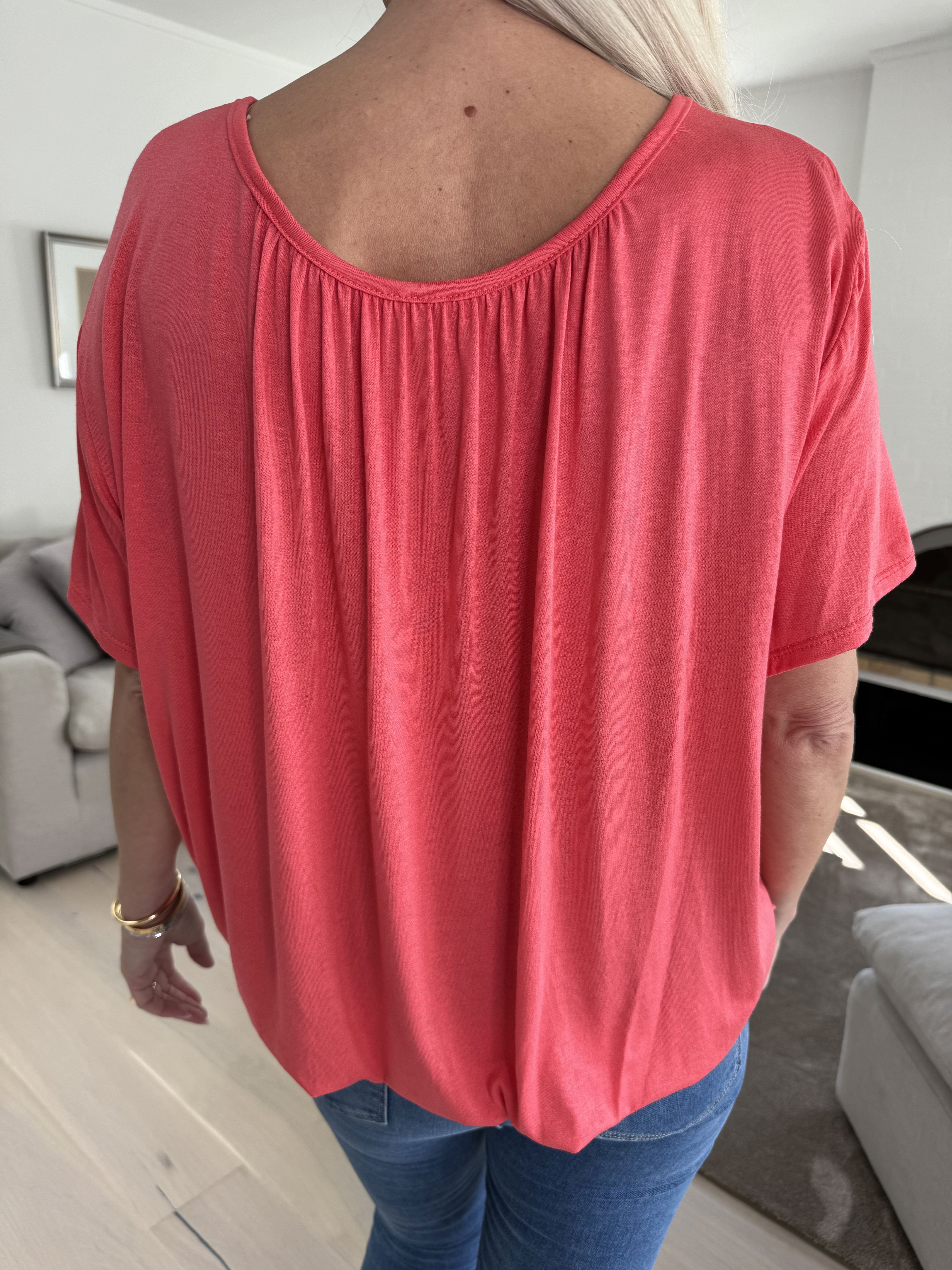 Miracle t-shirt - Bas t-shirt med resår i nederkanten