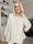 Nancy Glitter Shirt L/S - Plisserad blus med glitter