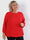 Nancy Shirt L/S - Söt plus size blus med plissering
