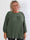 Nancy Shirt L/S - Söt plus size blus med plissering