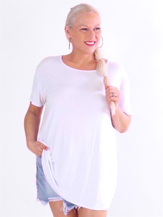 Otine Short - Enkel blus med korta ärmar (bestseller)
