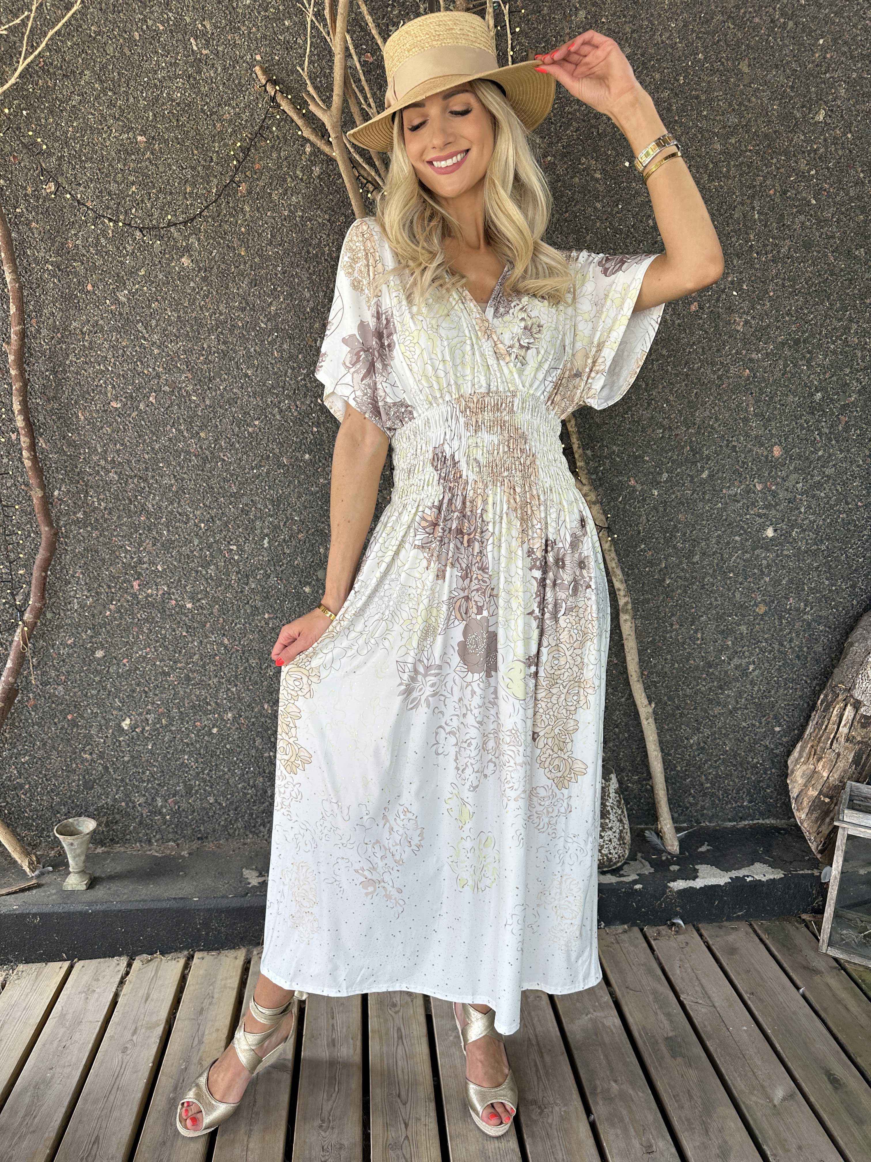 Pams Coachella - Stretchig klänning med färgat mönster
