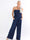 Pams Plain Tube Jumpsuit - Elastisk jumpsuit i plusstorlek med smock vid bröstet
