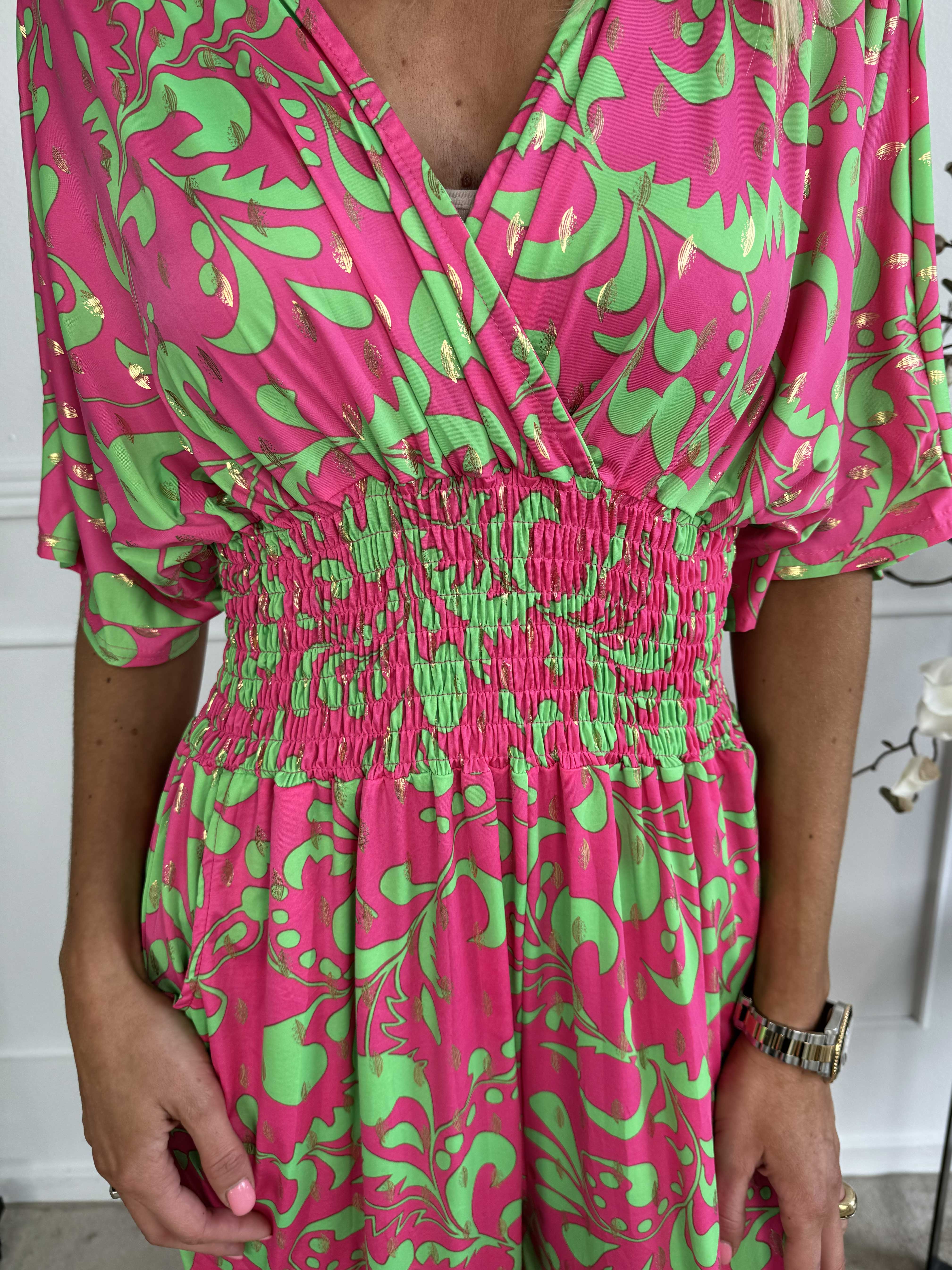 Pams Magic Jumpsuit O/B - Mönstrad jumpsuit med resår
