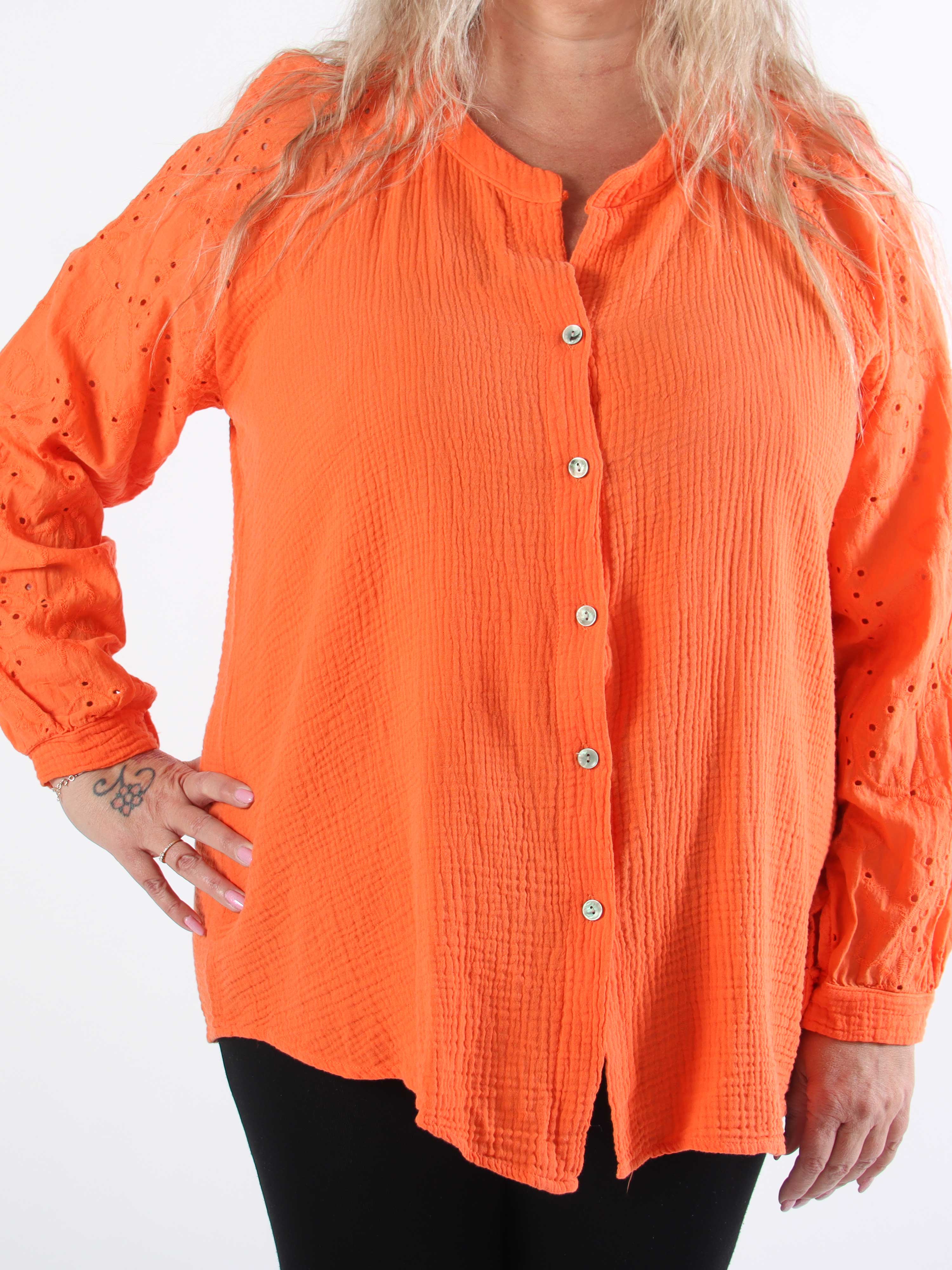 Sandrini - Mjuk bomullsskjorta i plus size