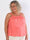 Sunlove Dot Top - Elastisk plus size-topp med band och guldprickar