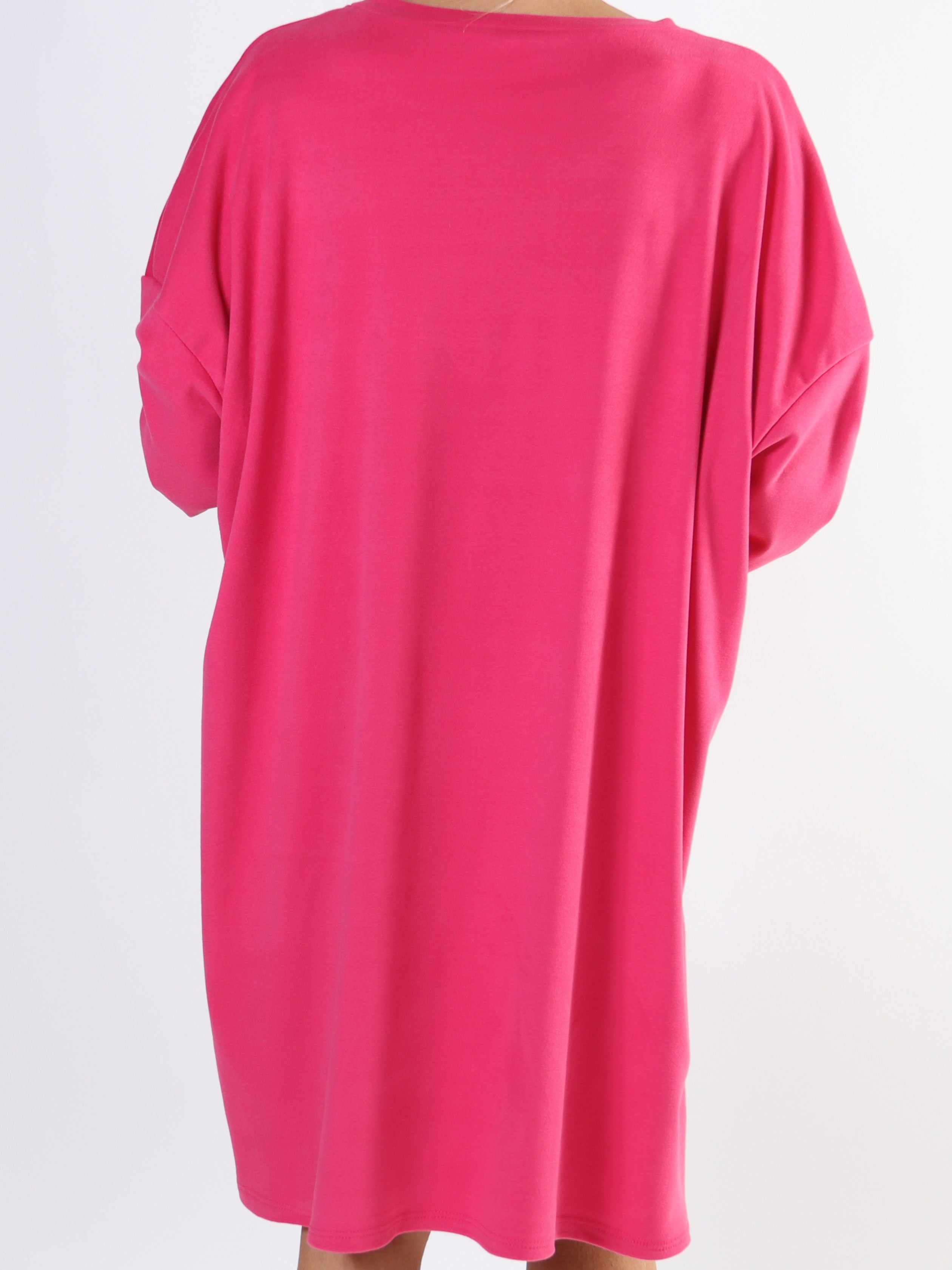 Thalia - Mjuk sweatshirt i plus size med brooklyn stående