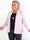Yuri - Semitransparent plus size blondecardigan i en blød viskoseblanding