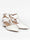 Stefani - Spetsig sandal med liten klack