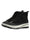 Liyana - Sorte sneakers med plys og hvid sål
