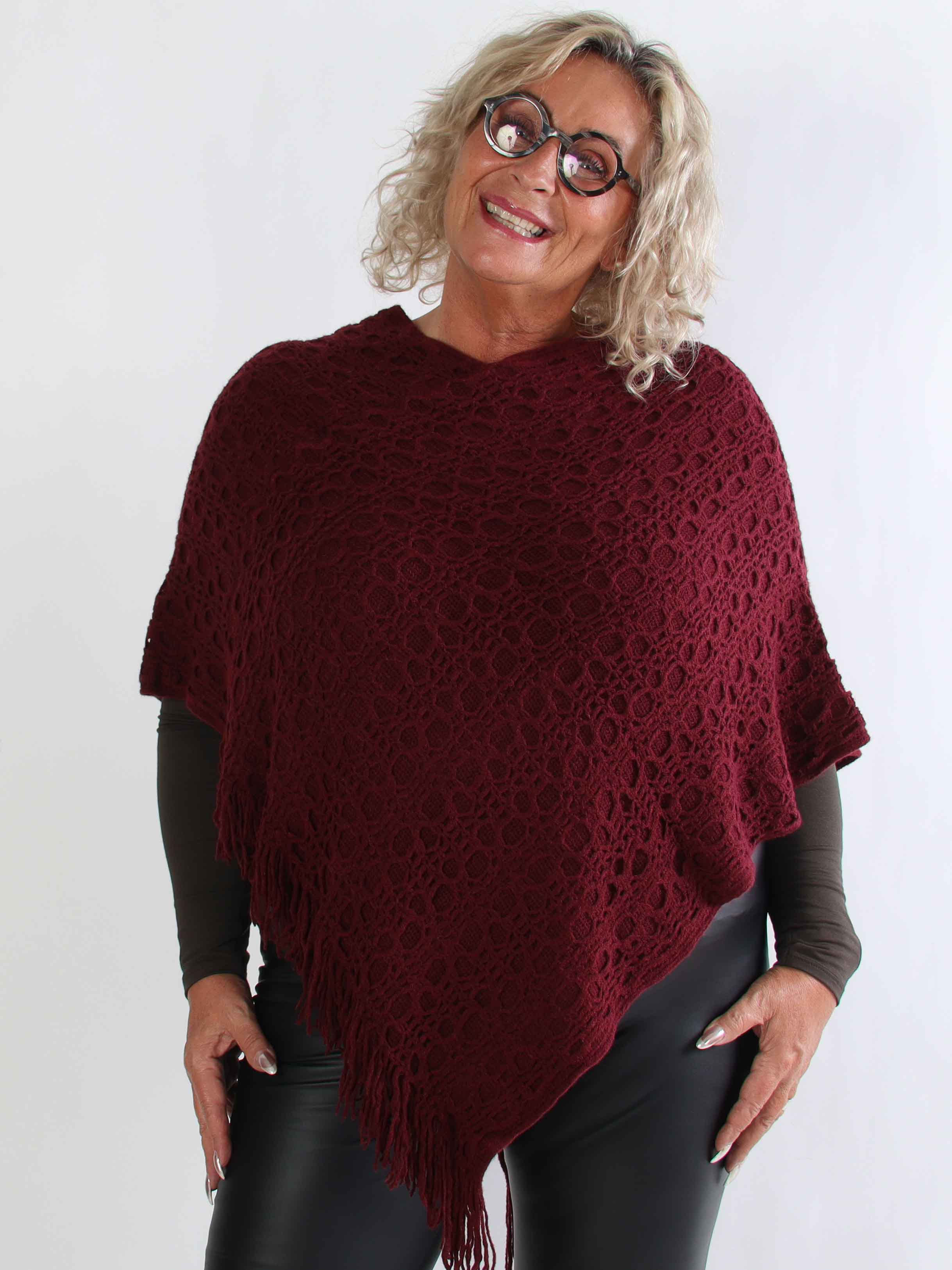 Kari - Virkad plus size tunika med topp i bomull