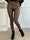 Patricia - Elastiska leggings i läderimitation