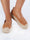 Sigrid - Kamelfärgade espadrillos med plattform