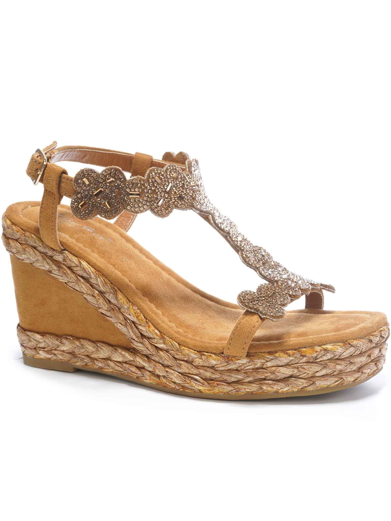 Liv - Sandaler med kilklack och similisten