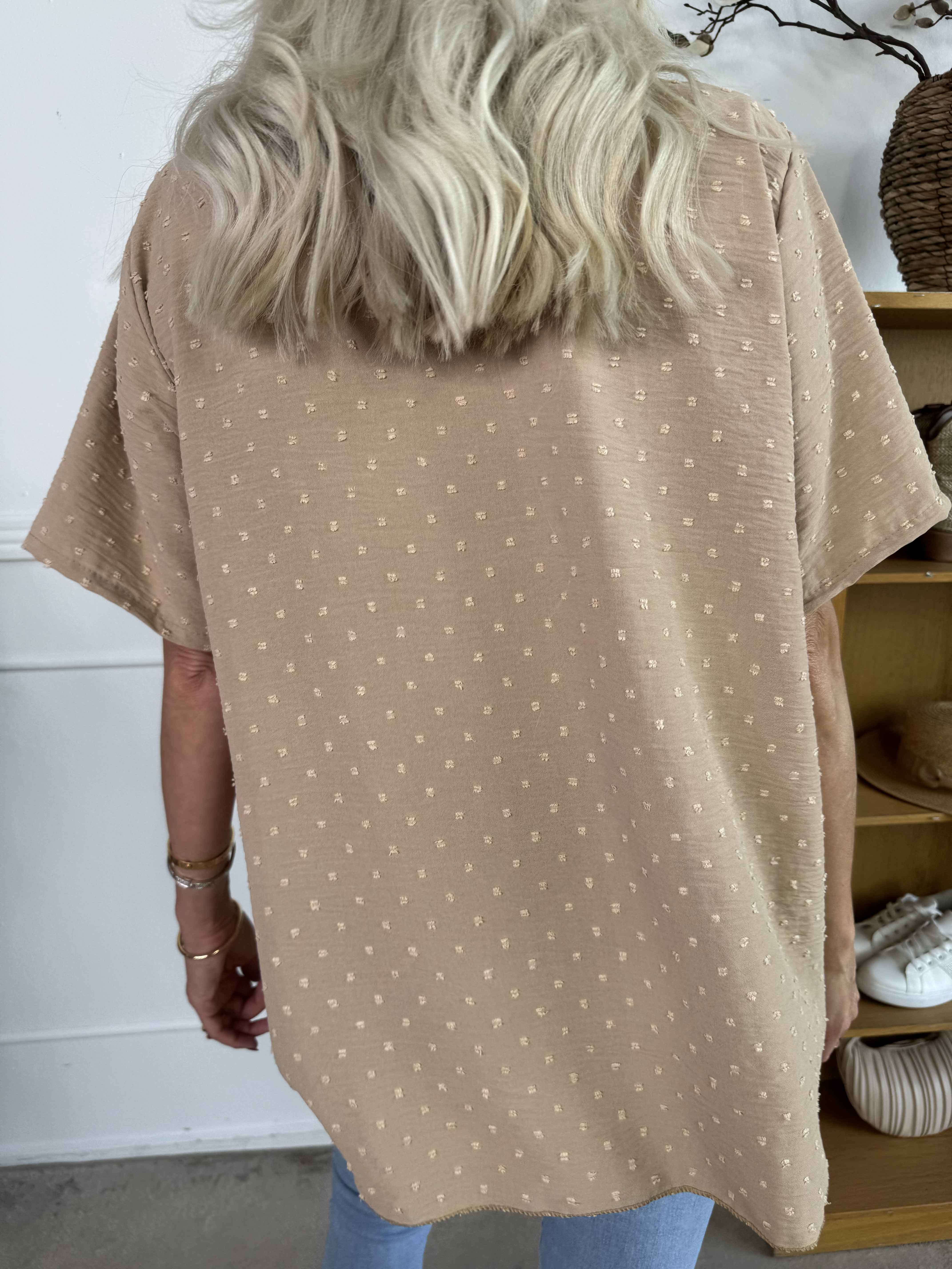 Bloom - Söt tunika med volangkant och rosett