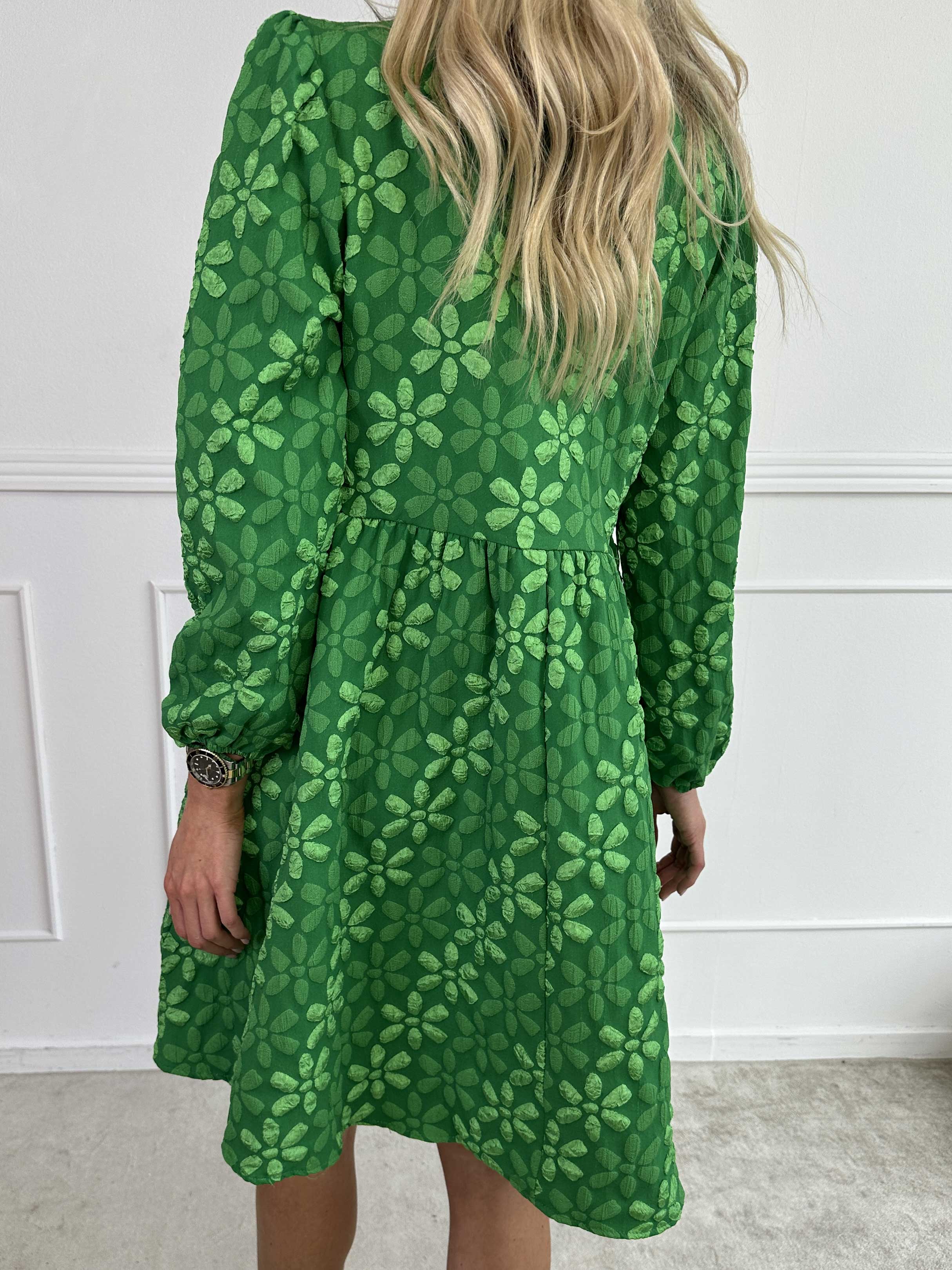 Cersei - Söt klänning med blommor och rosetter