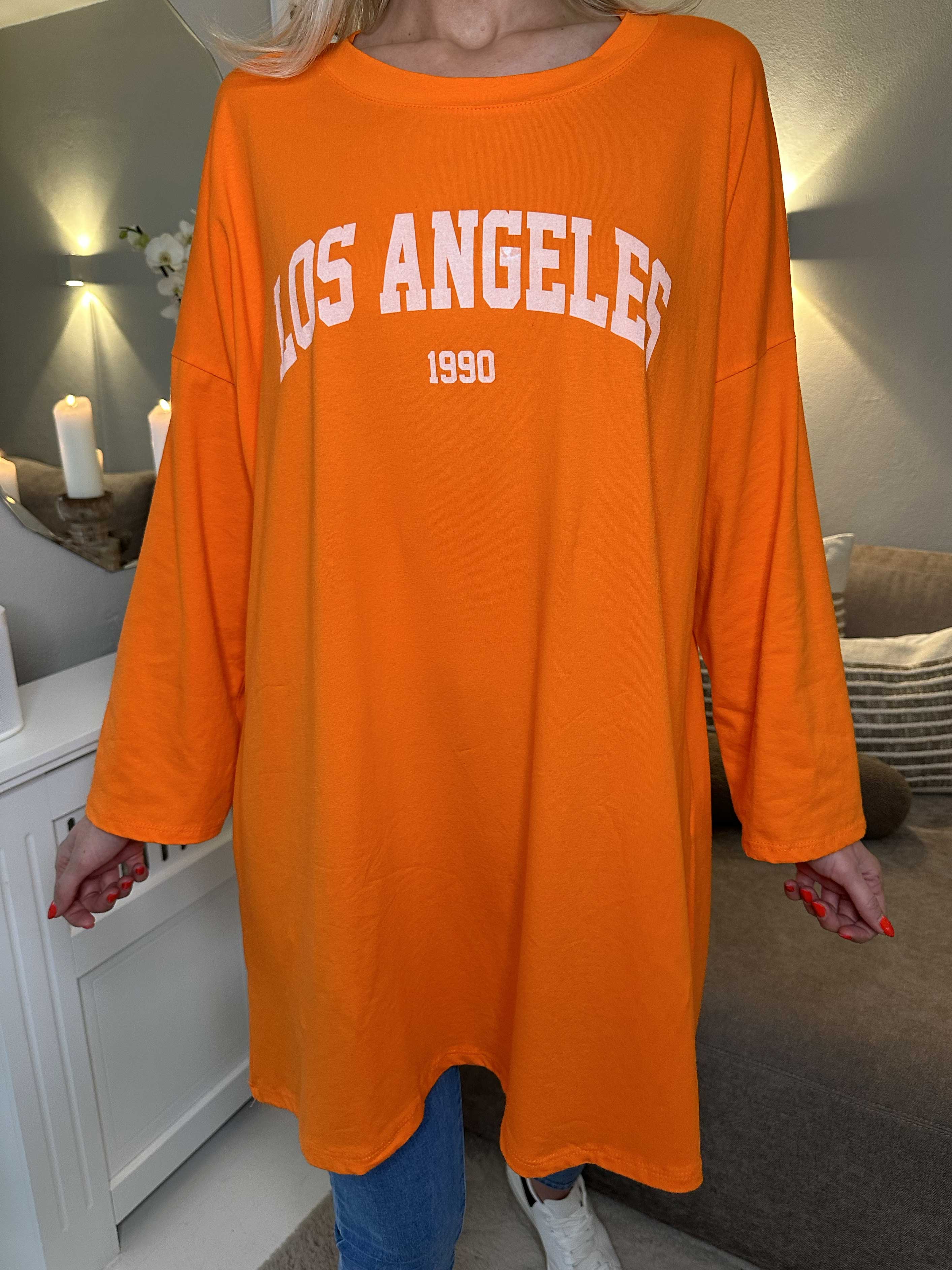 Haniya - Joggingklänning i viskos med Los Angeles-statyett