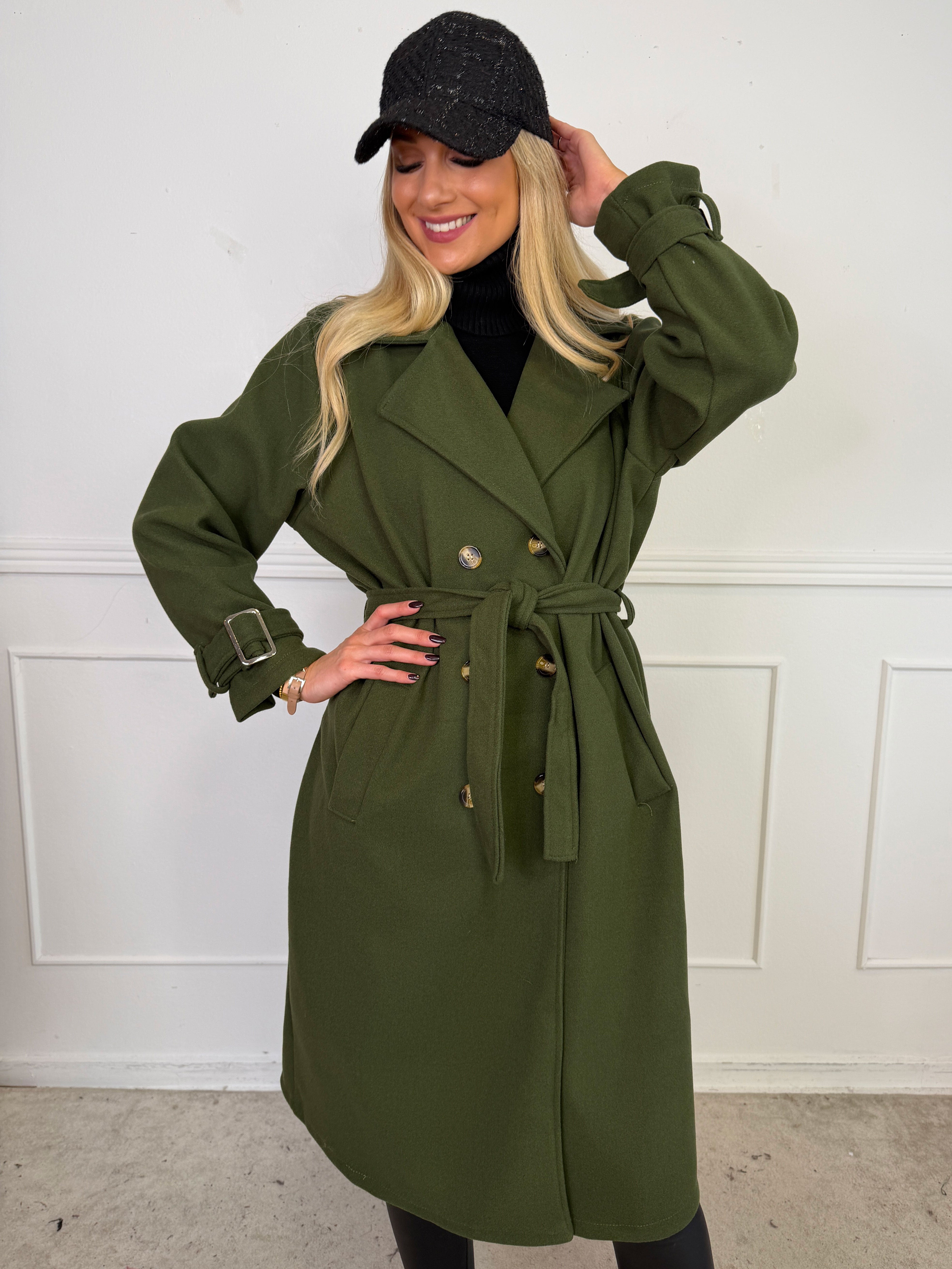 Sharpay Coat - Trenchcoat med knytband