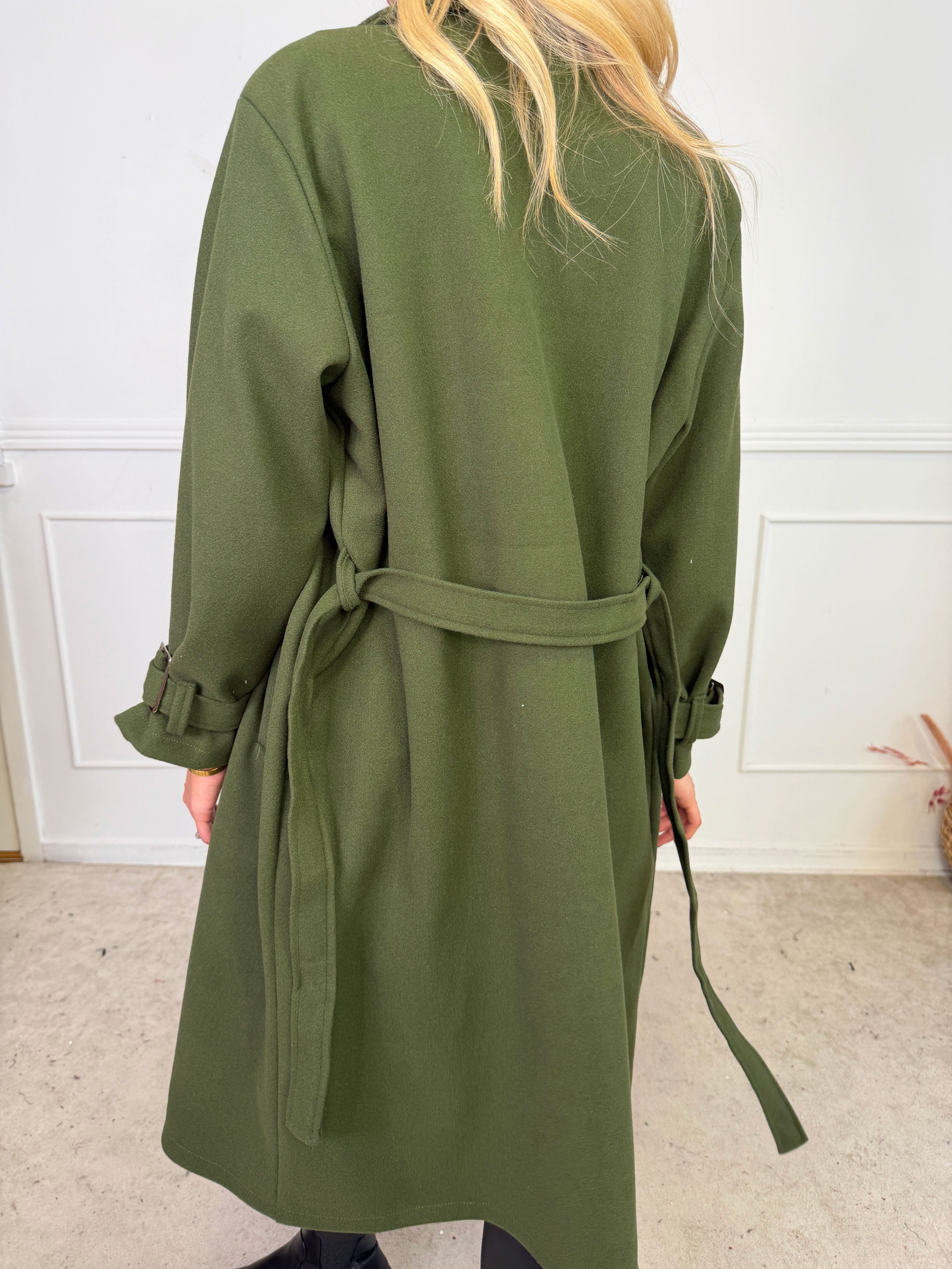 Sharpay Coat - Trenchcoat med knytband