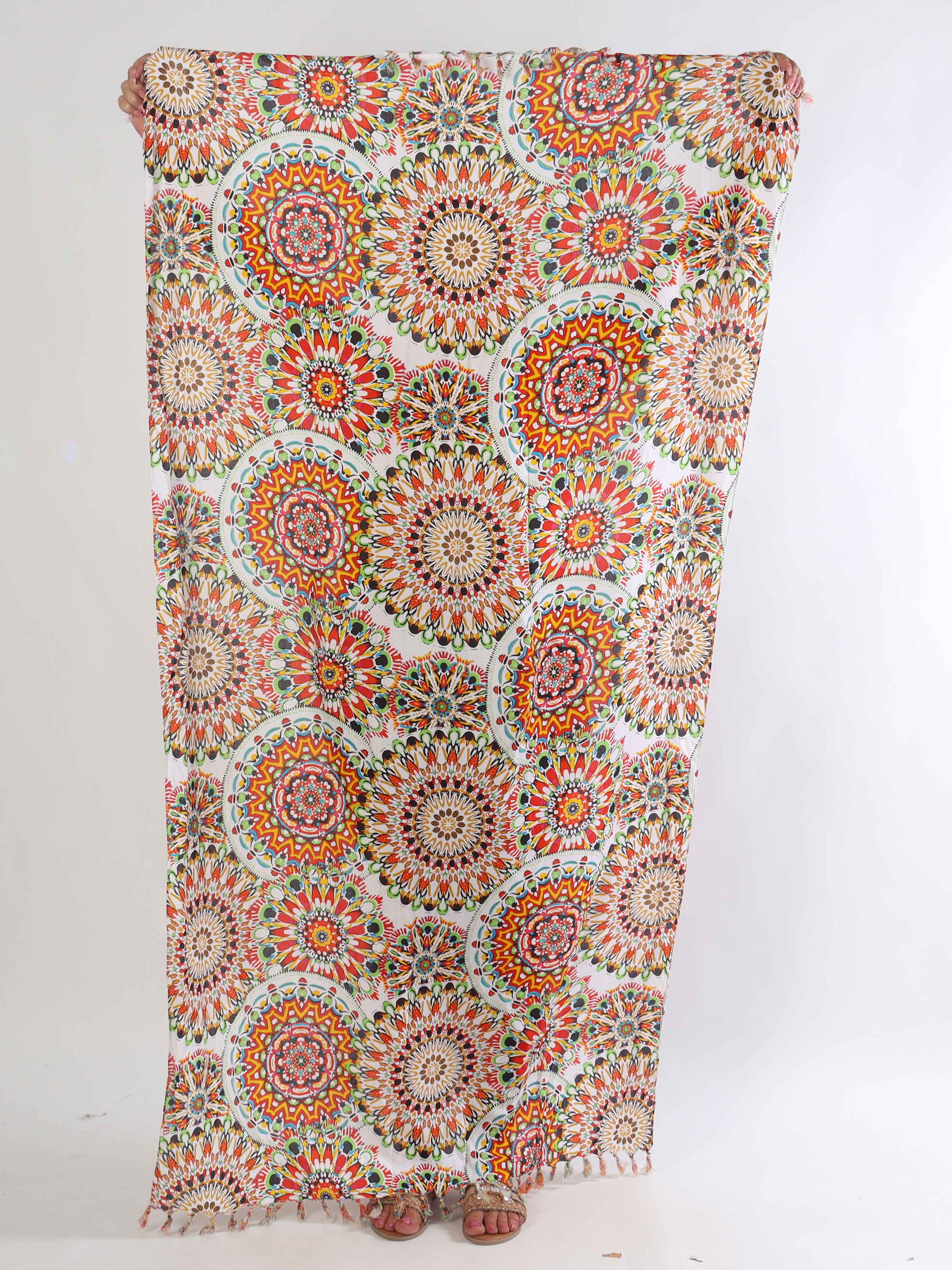 Zizi – Mönstrad viskos sarong