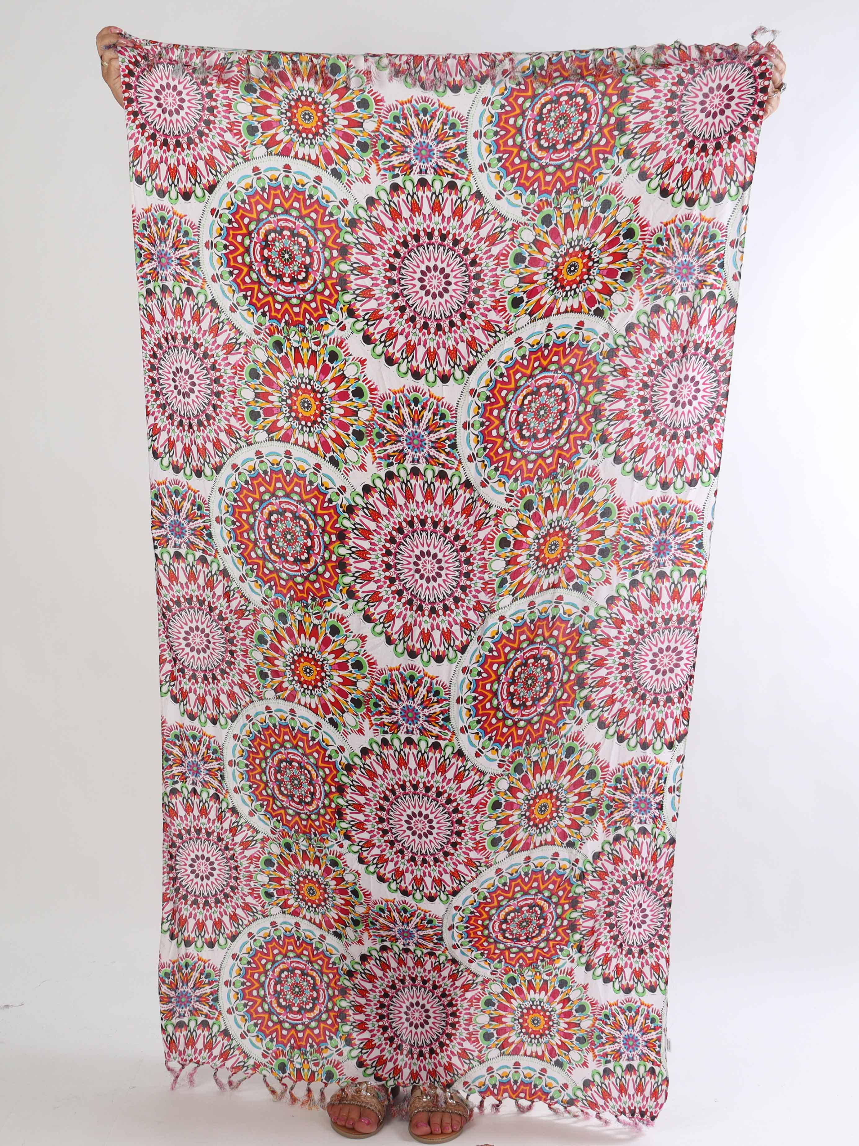 Zizi – Mönstrad viskos sarong