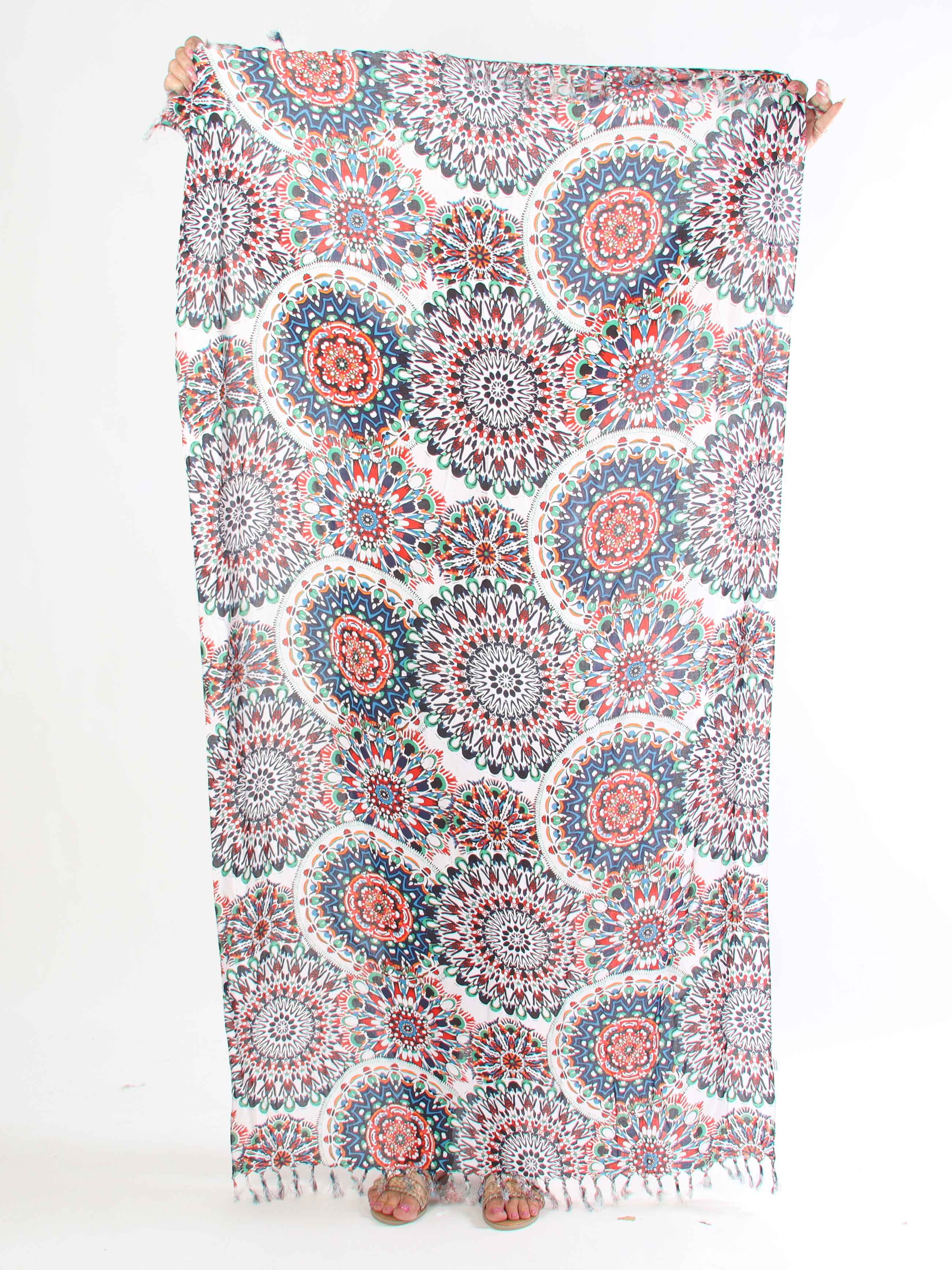 Zizi – Mönstrad viskos sarong