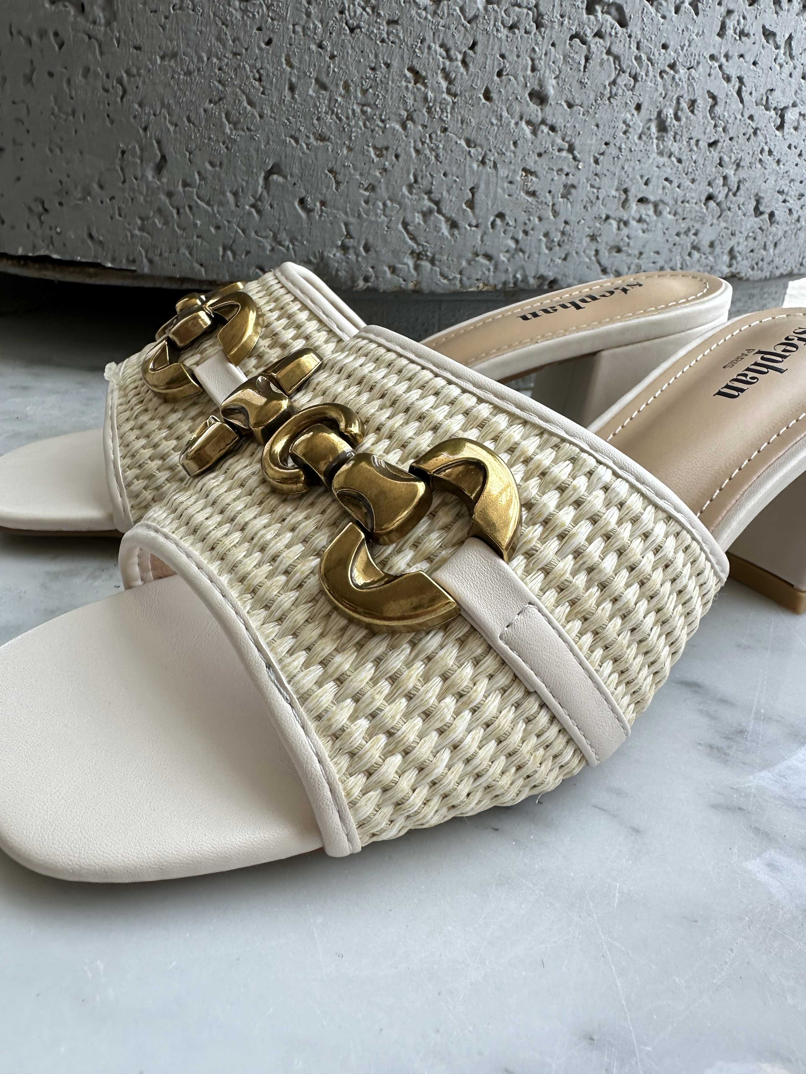 Lida - Söta sandaler med spänne och liten klack