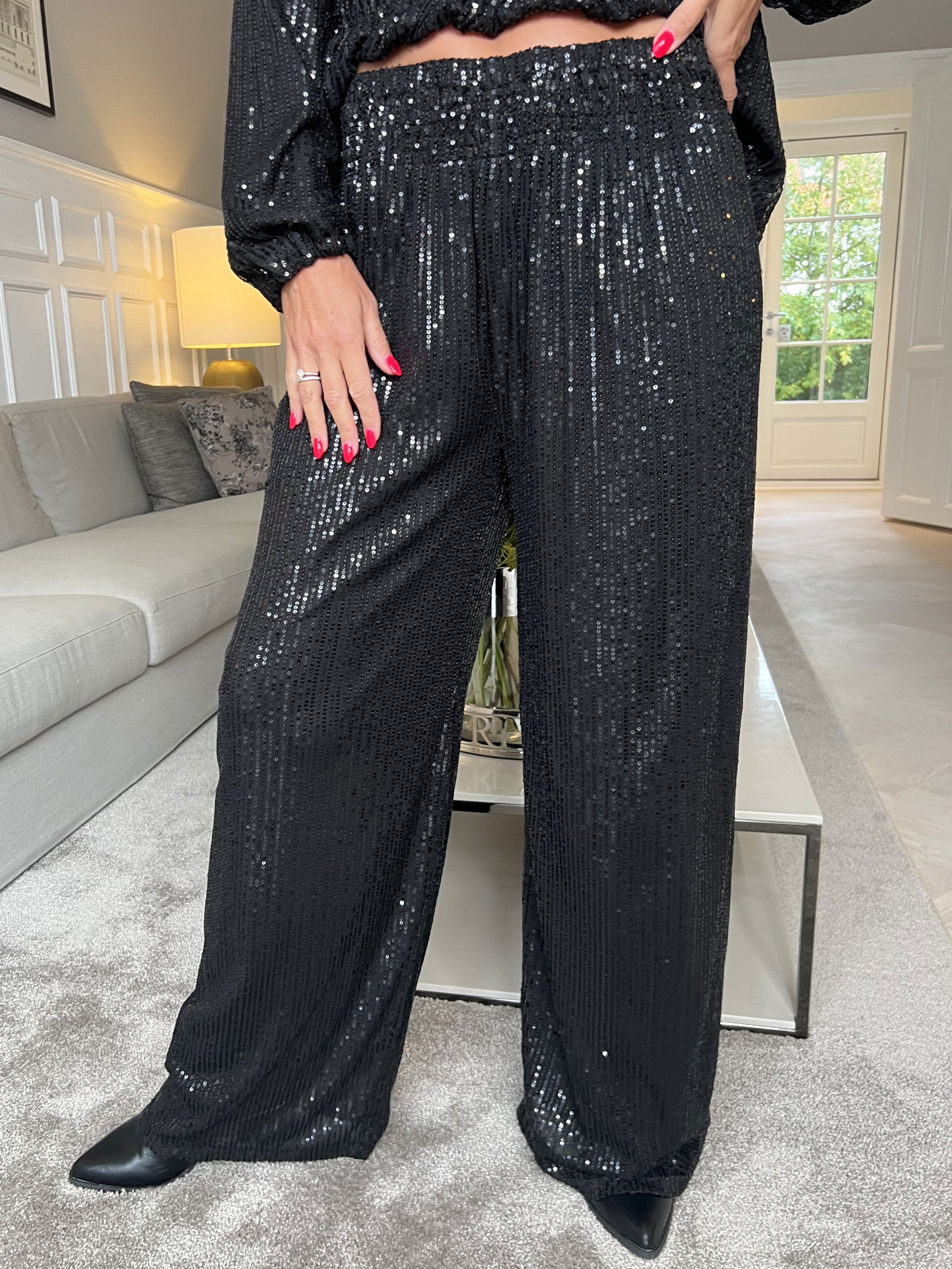 Pams Pants Glitter - Lösa byxor med paljetter
