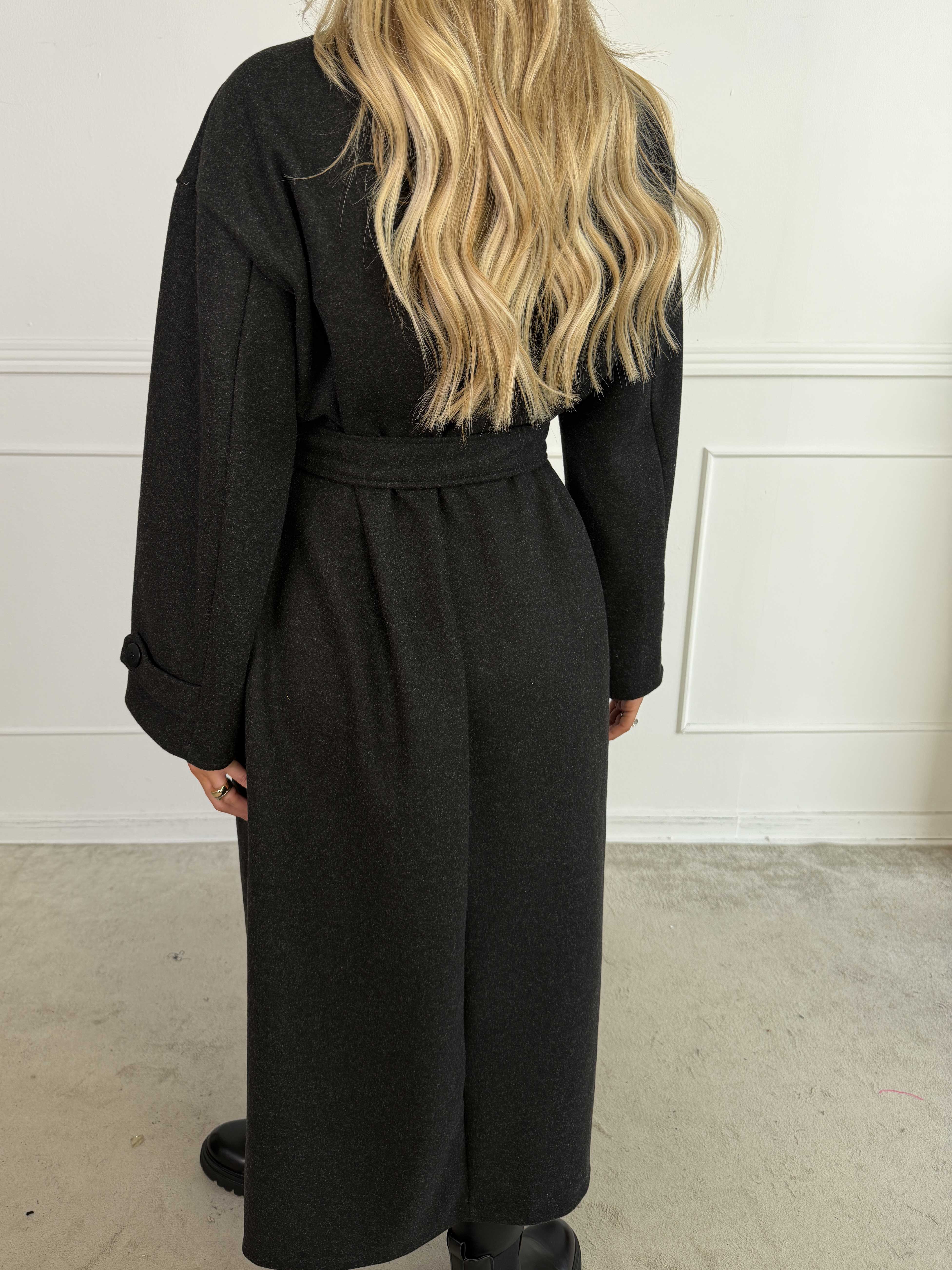 Gianna – Snygg och mjuk trenchcoat med stora fickor