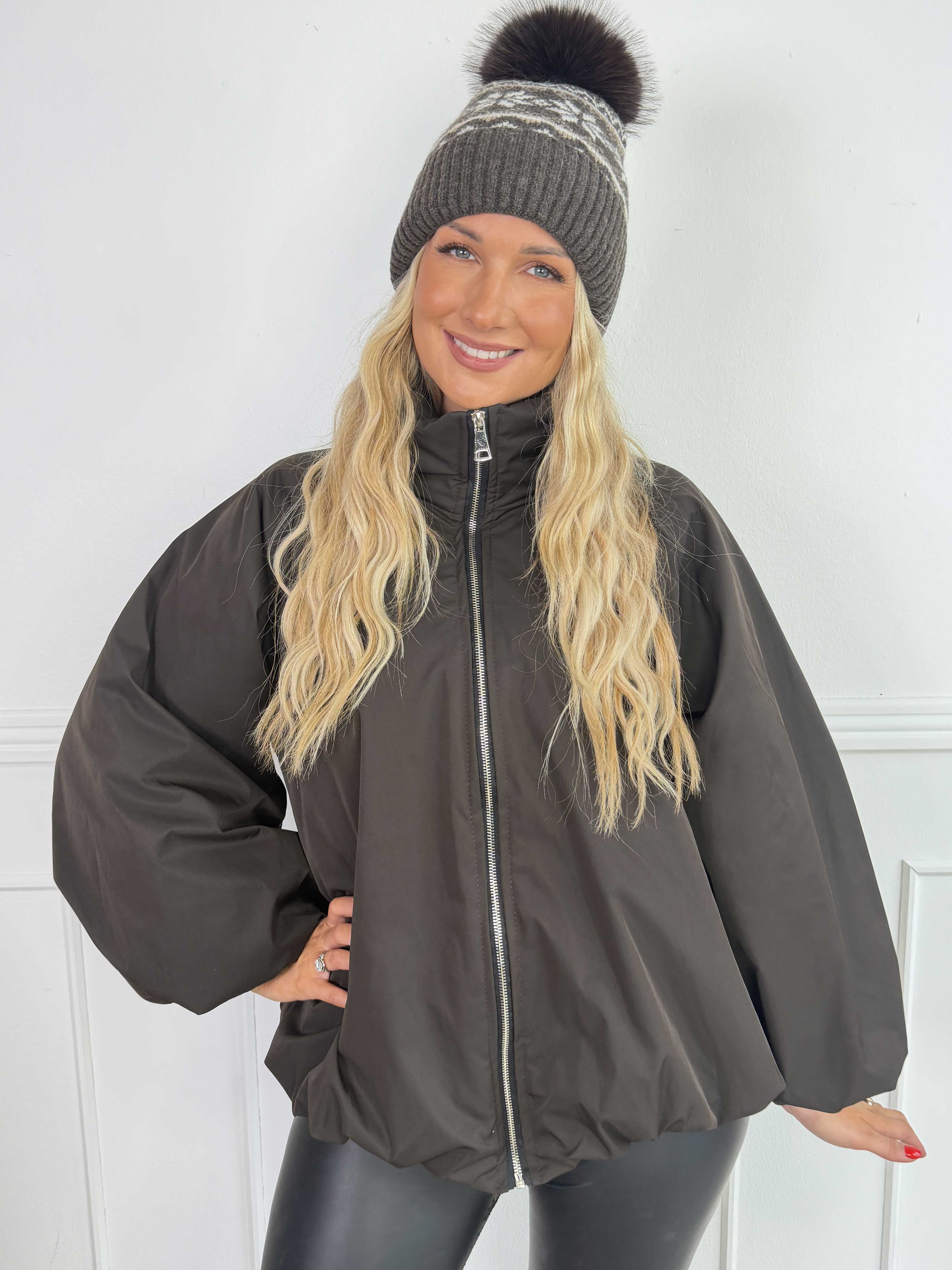 Gemma – Varm och trendig quiltad bomberjacka