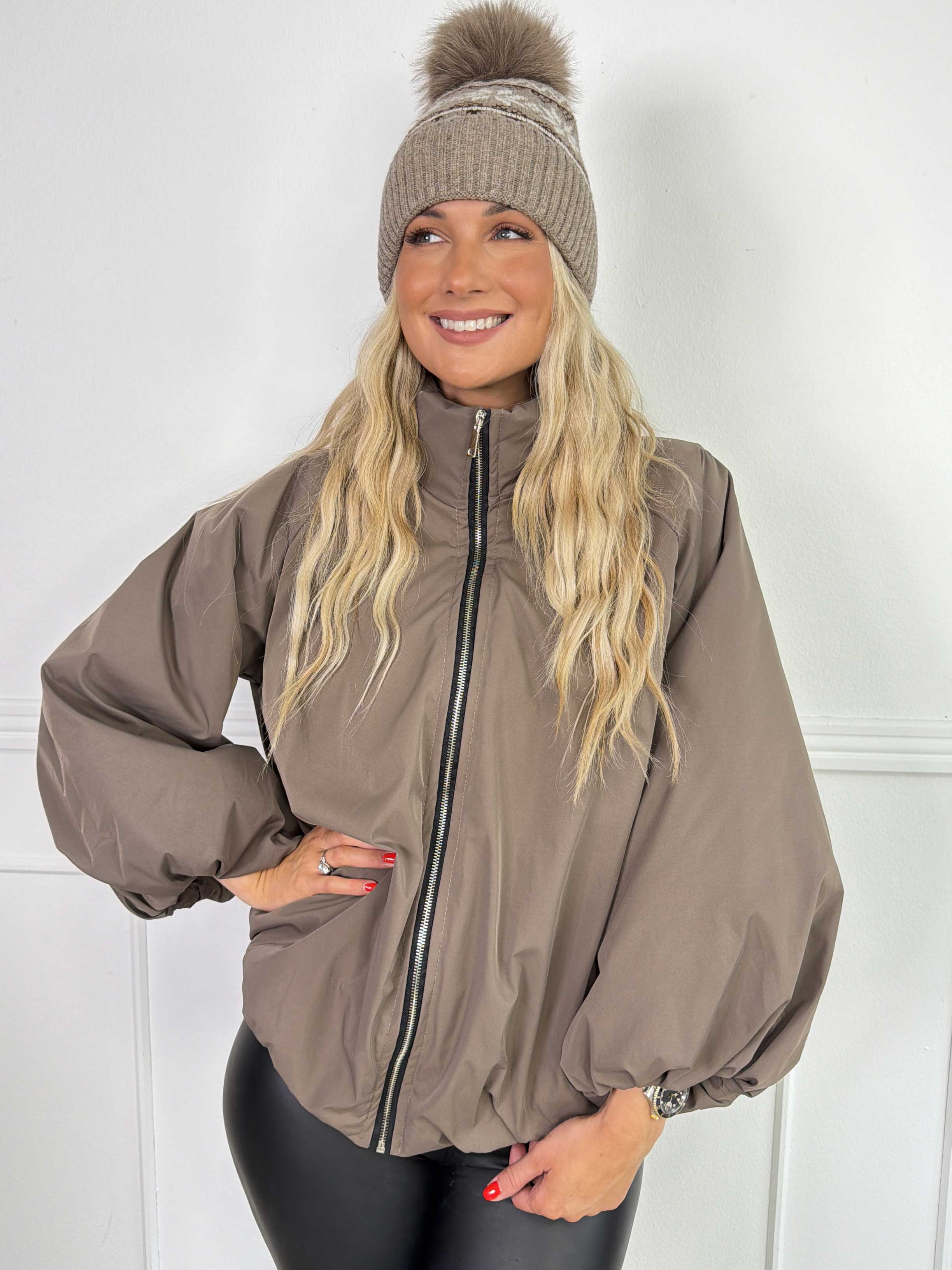 Gemma – Varm och trendig quiltad bomberjacka