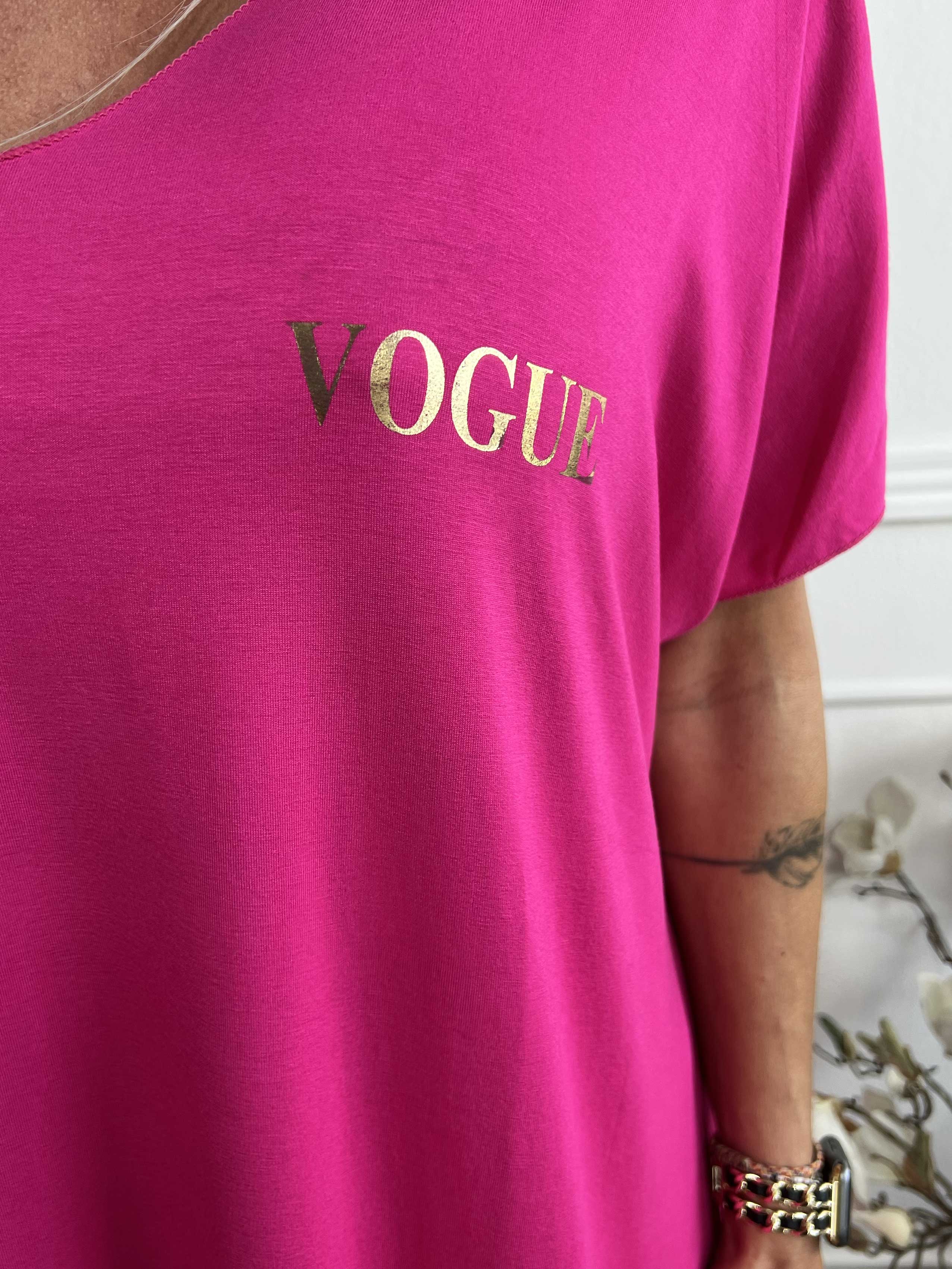 Ellen - Oversized t-shirtklänning i viskos med guldbokstäver