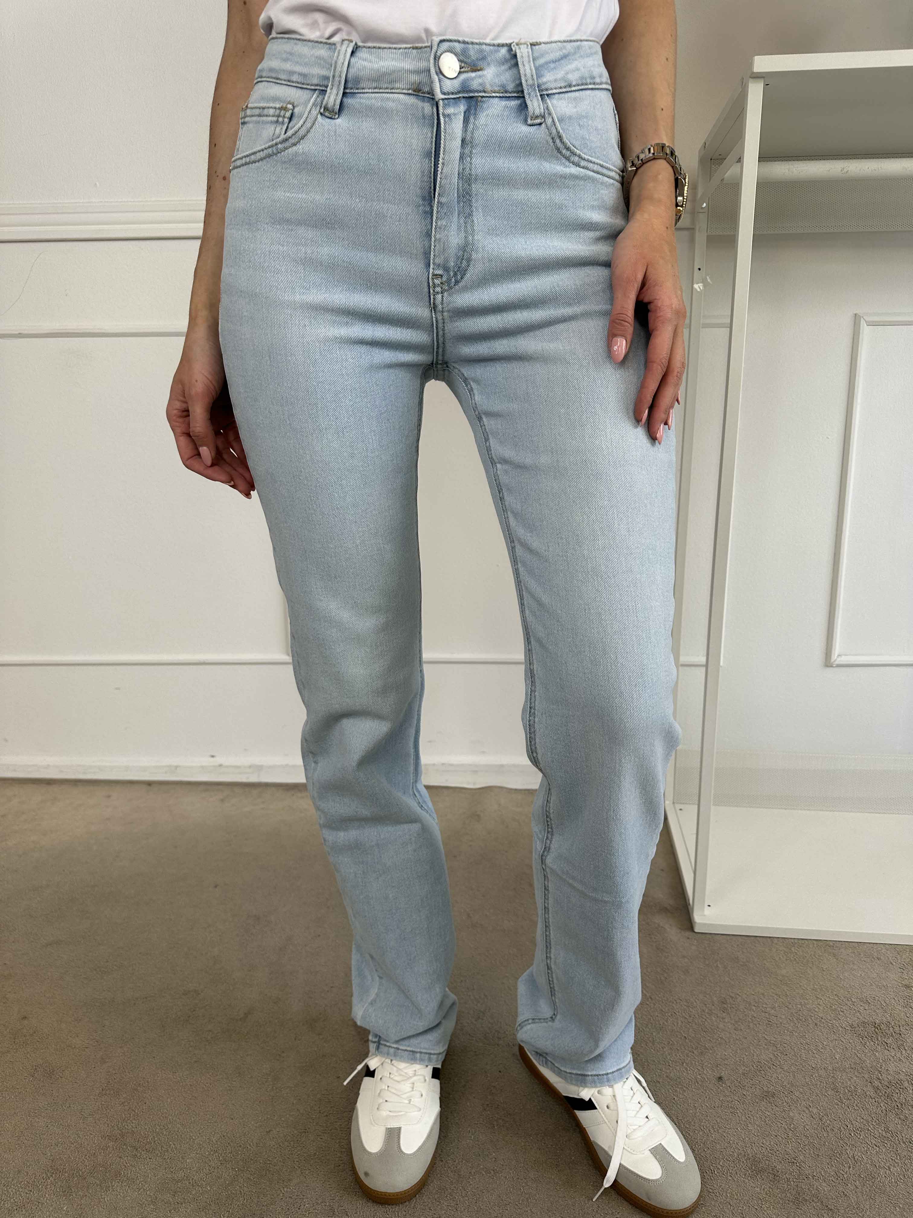 Hayley - Jeans med stretch och extra långa ben