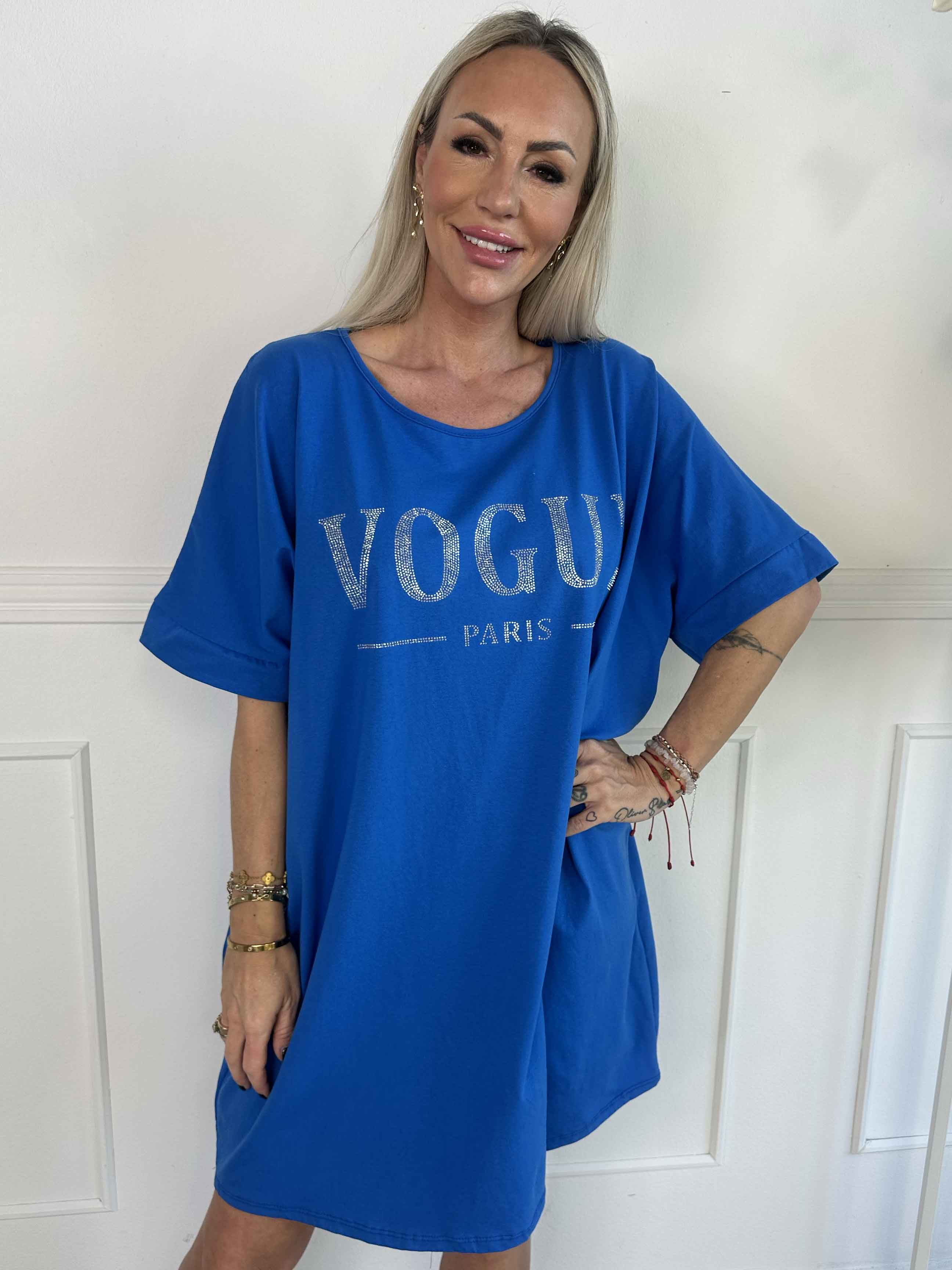 Mintu Dress - T-shirtklänning i bomull med similisten
