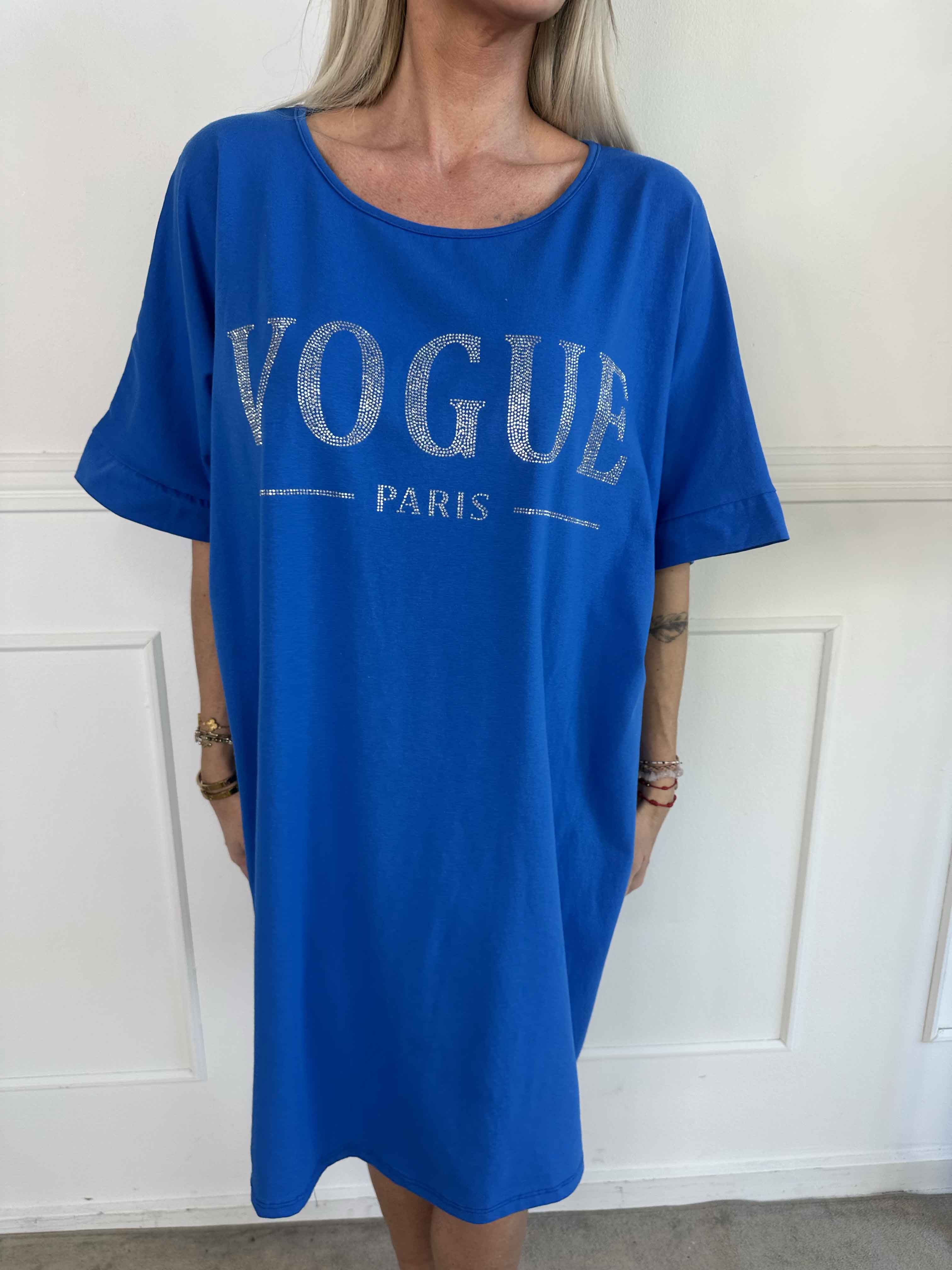 Mintu Dress - T-shirtklänning i bomull med similisten
