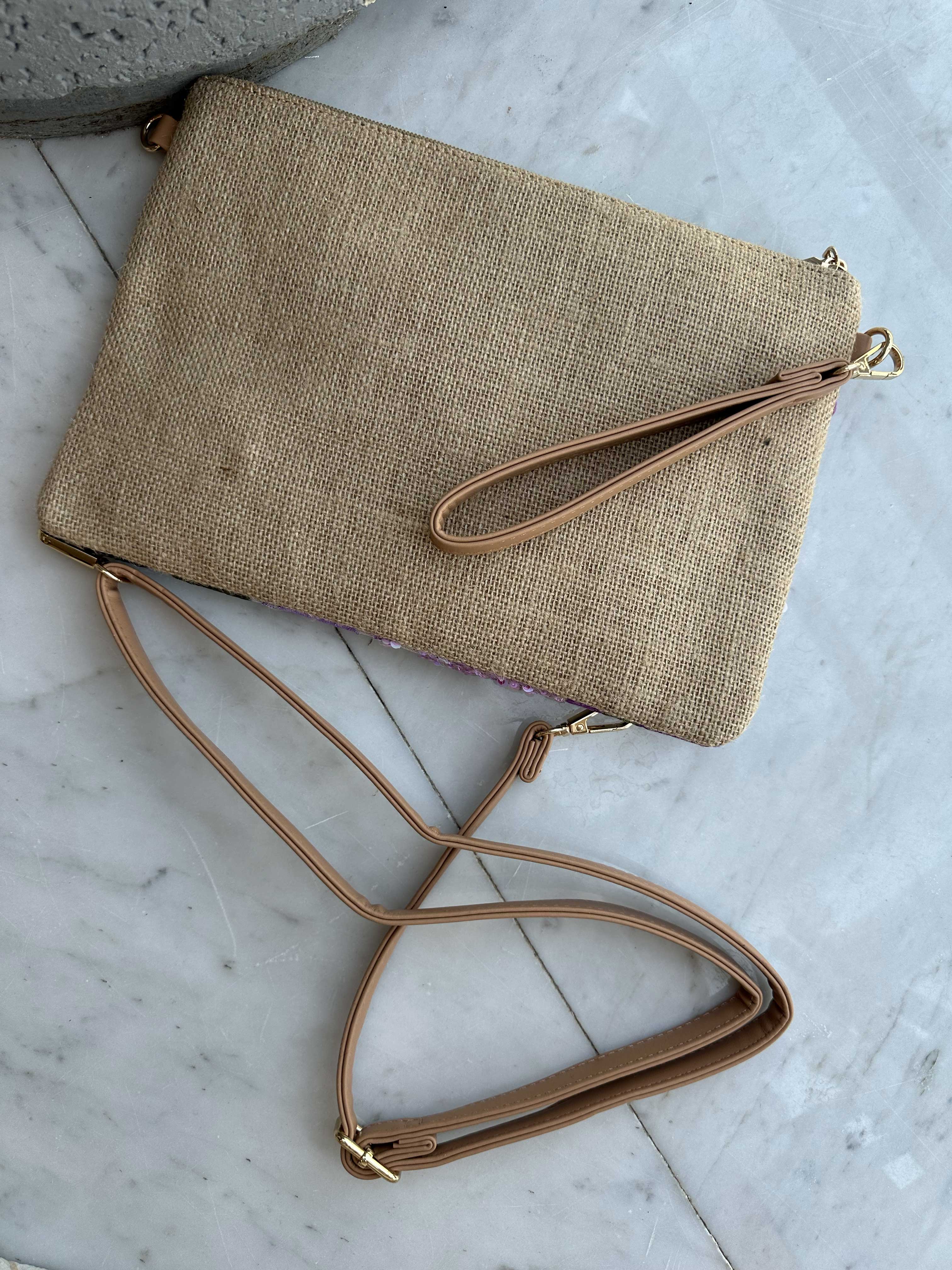 Maxine - Söt crossbody-väska med paljetter