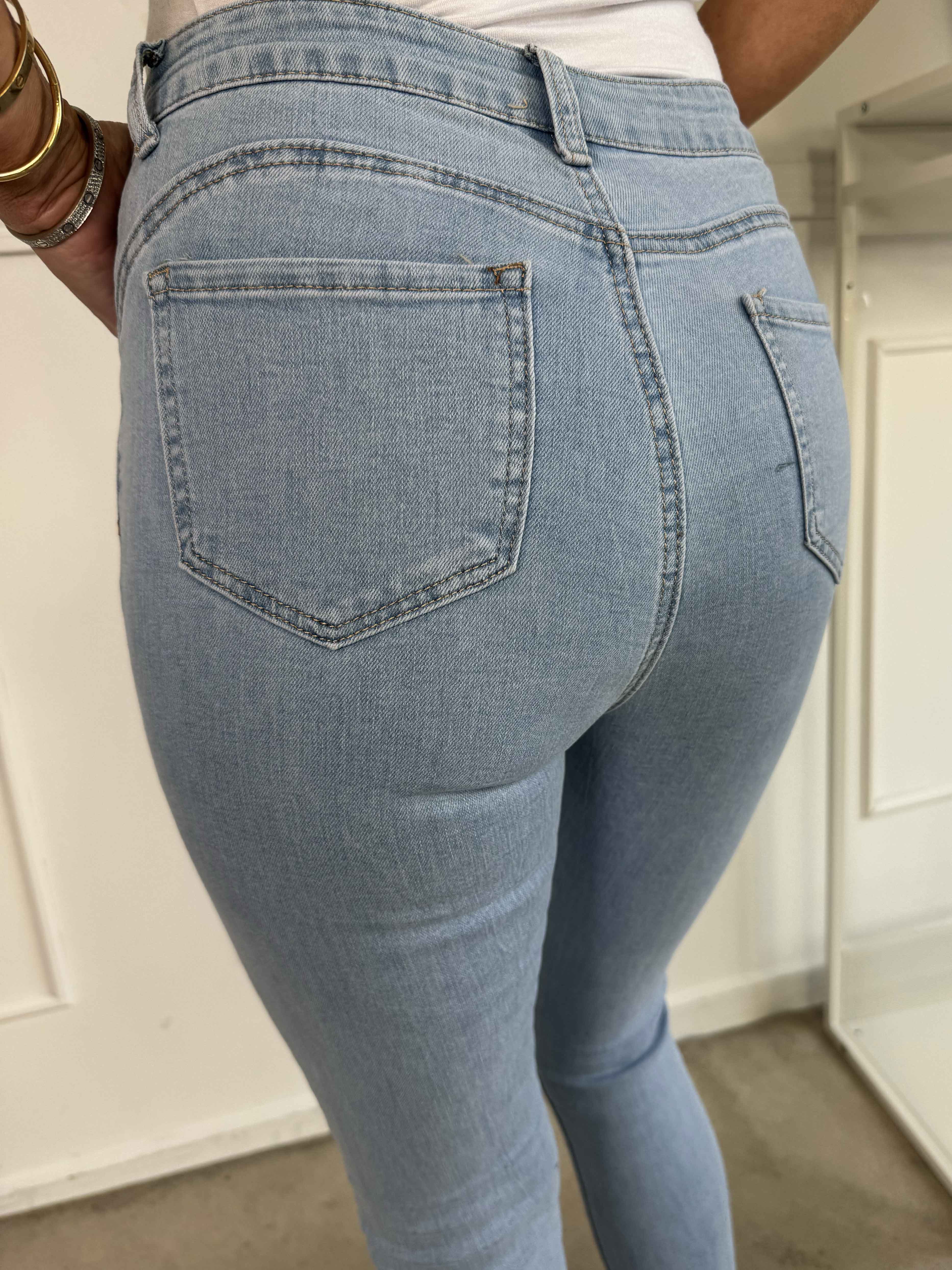 Lee - Elastiska shape up jeans