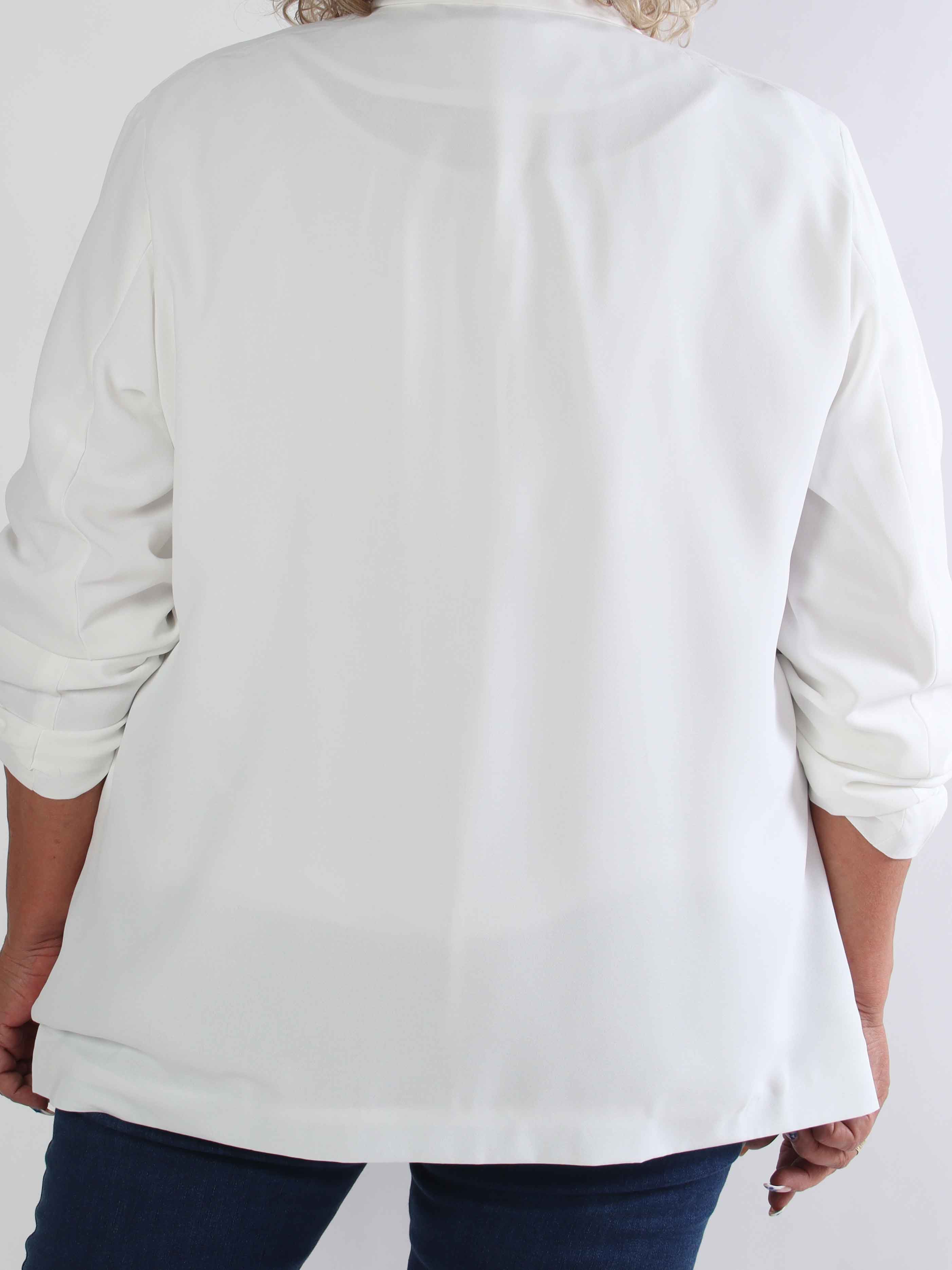 Madelen - Let og luftig blazer med lommer og afslappet pasform