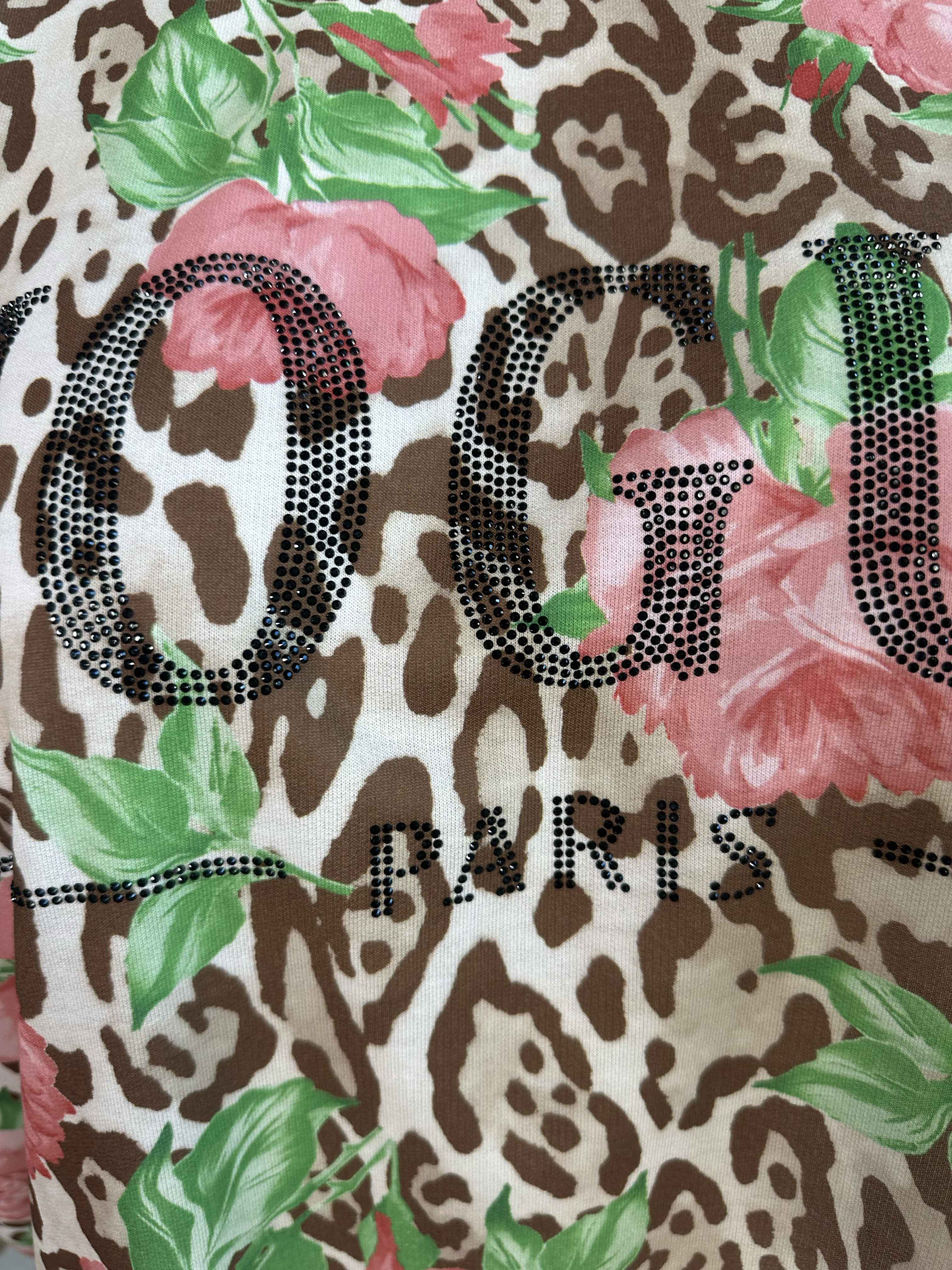 Mintu Leo - T-shirt i mjuk bomull med leopardtryck