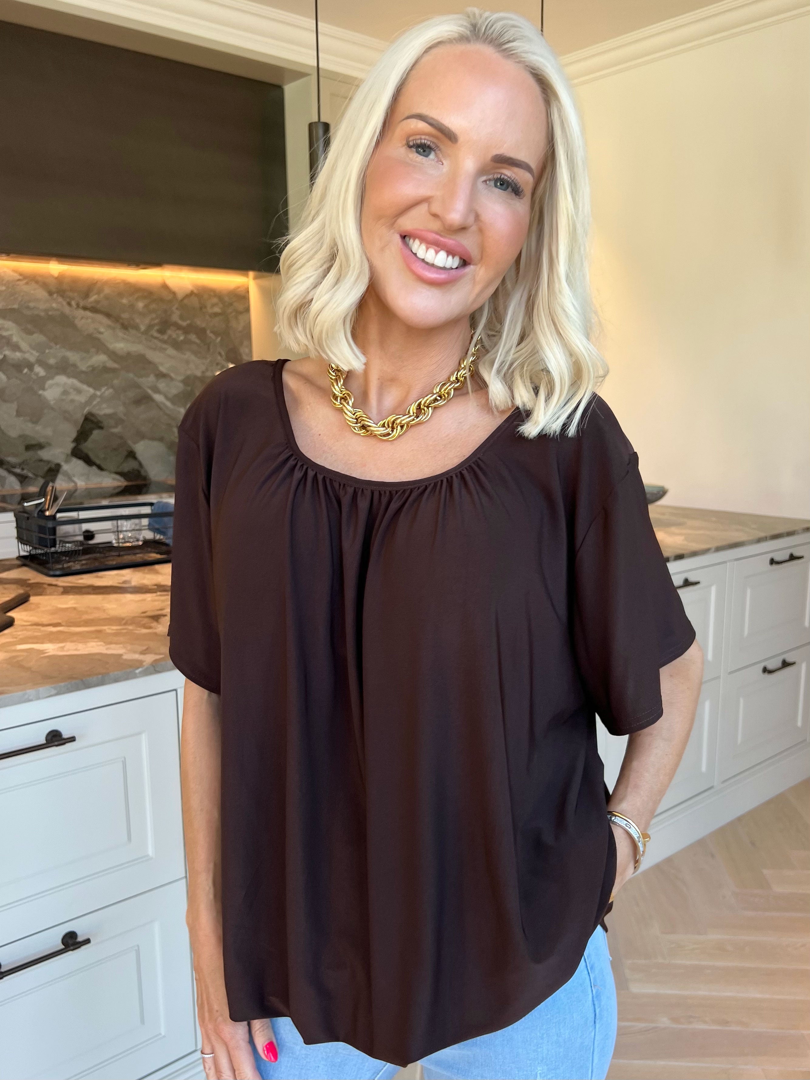 Miracle Basic – Den härligaste bas-t-shirten med elastisk nederkant