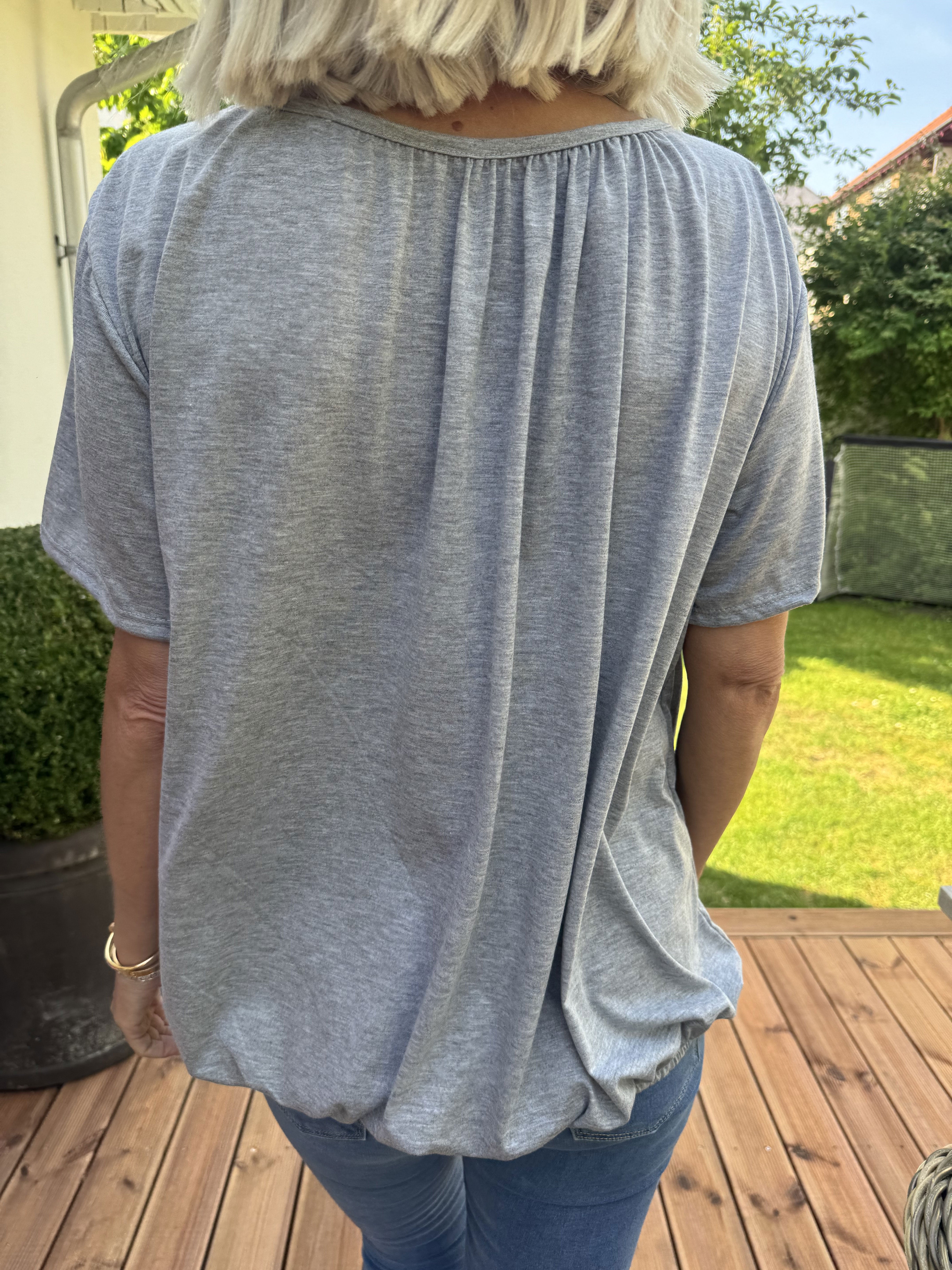 Miracle t-shirt - Bas t-shirt med resår i nederkanten