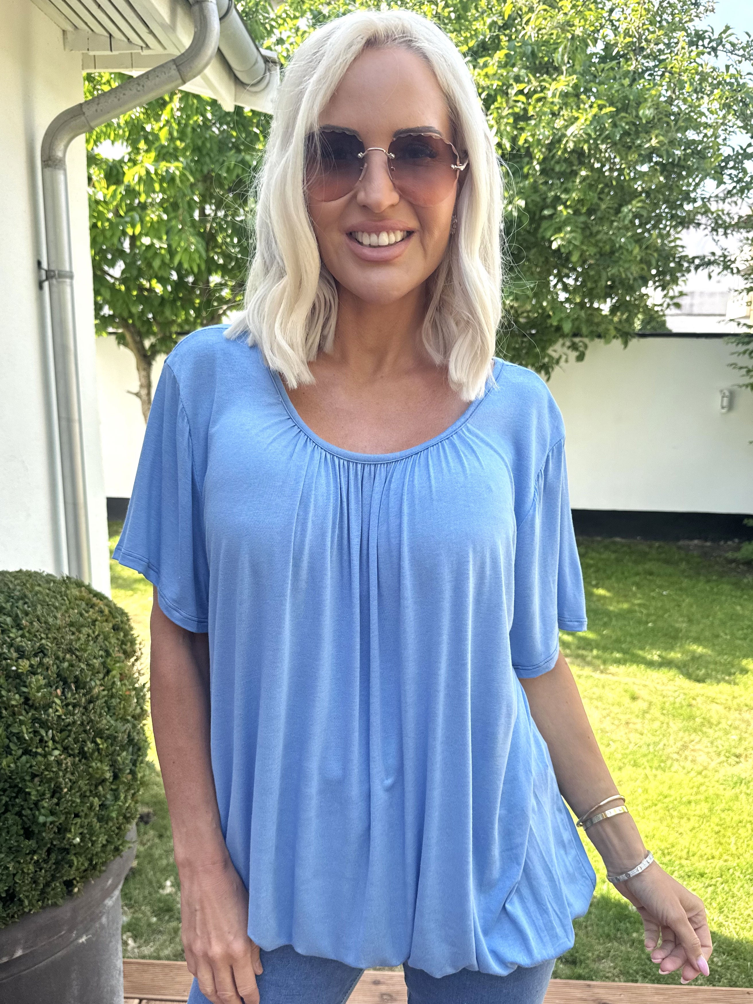Miracle t-shirt - Bas t-shirt med resår i nederkanten