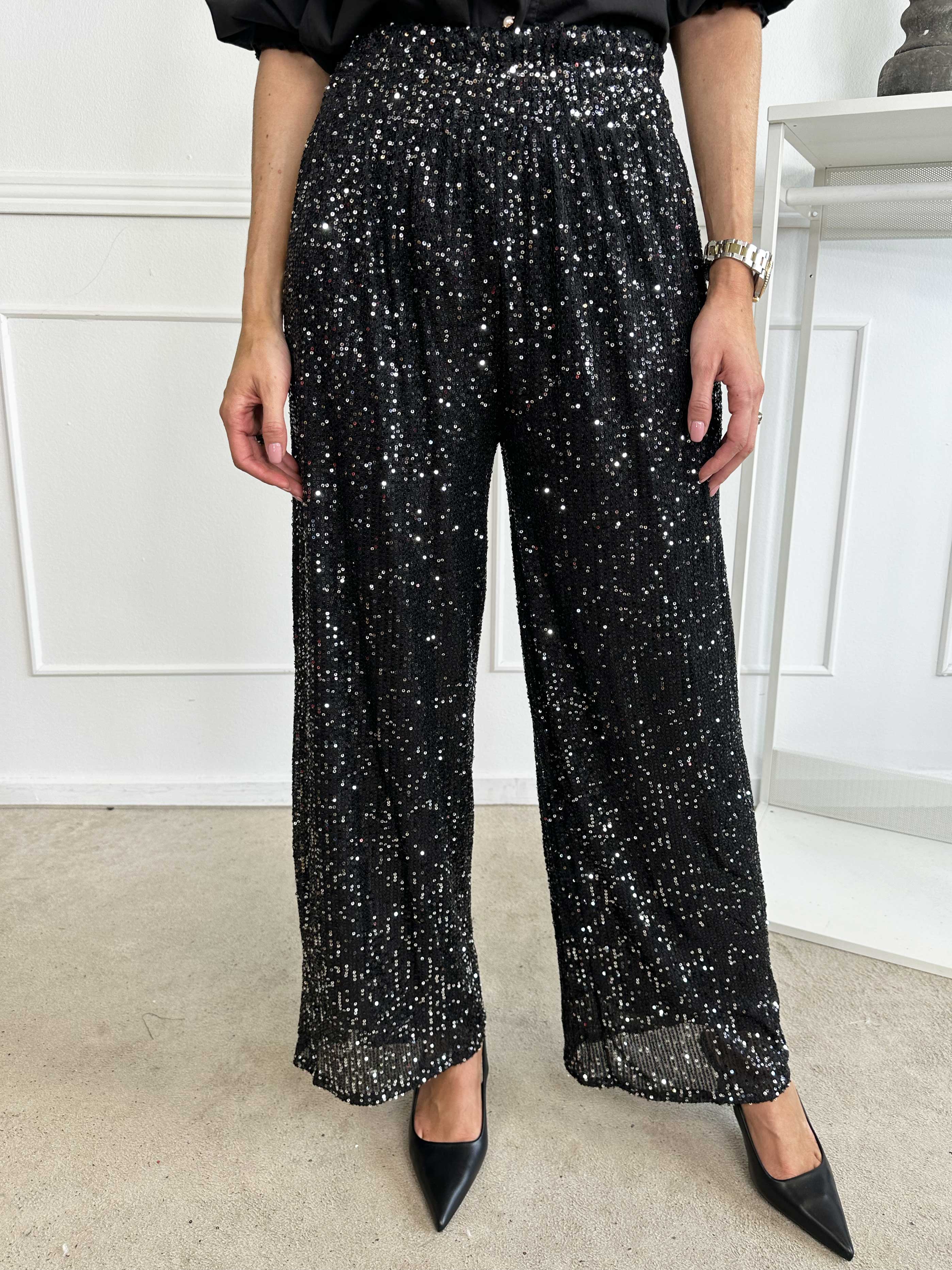 Pams Pants Glitter - Lösa byxor med paljetter