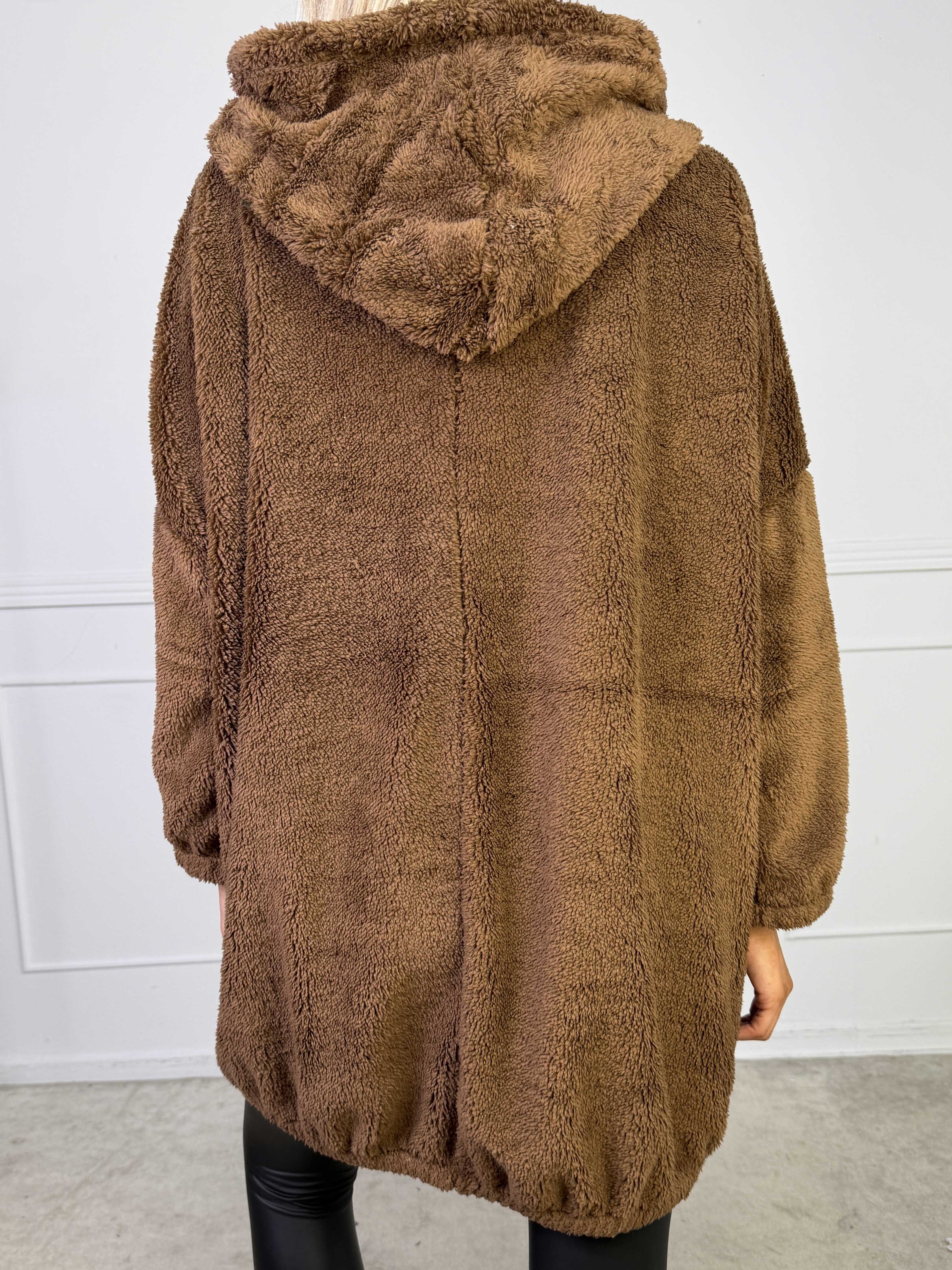 Puffy - Oversize hoodie i fluffy och mjukt material