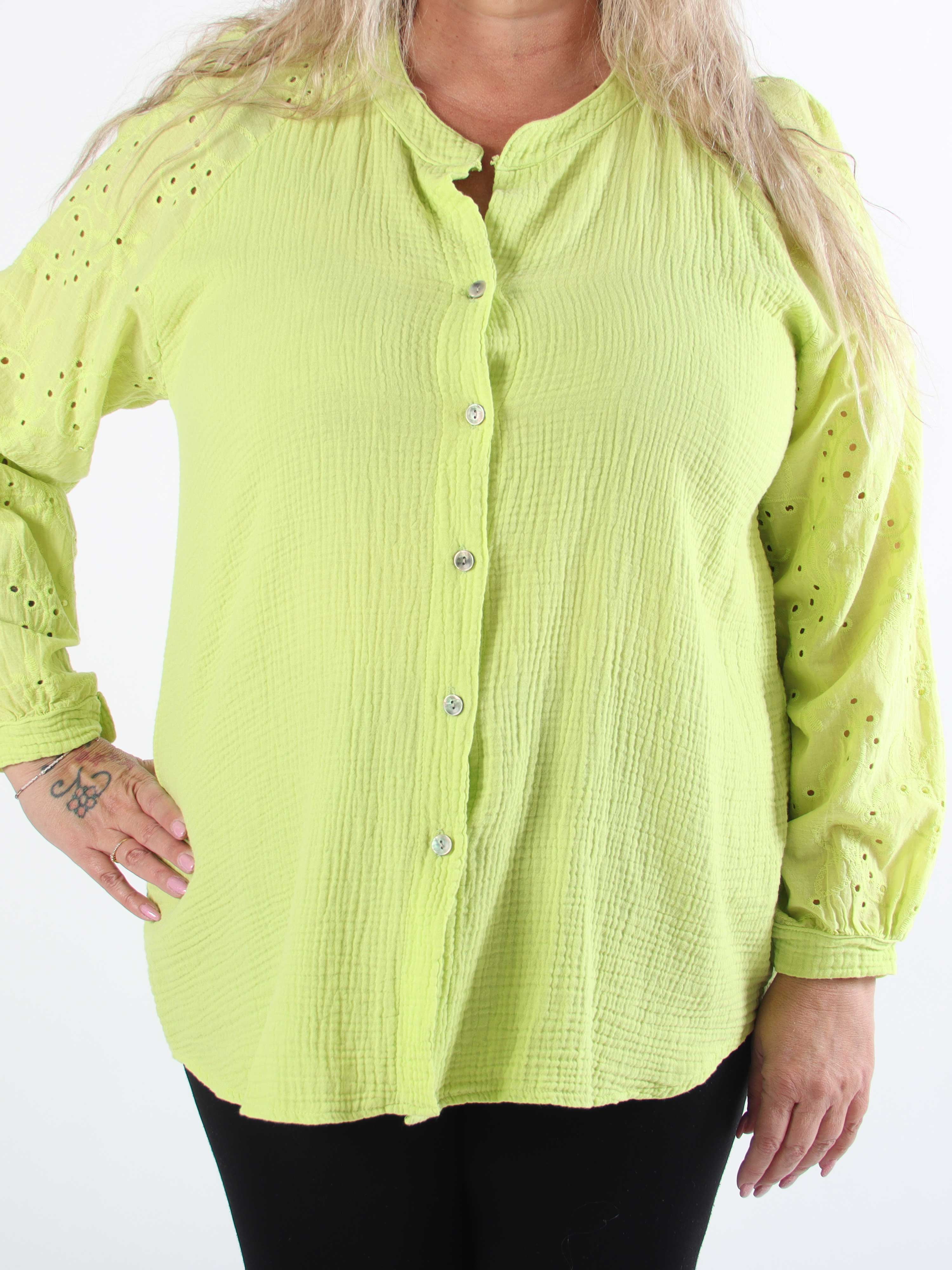Sandrini - Mjuk bomullsskjorta i plus size