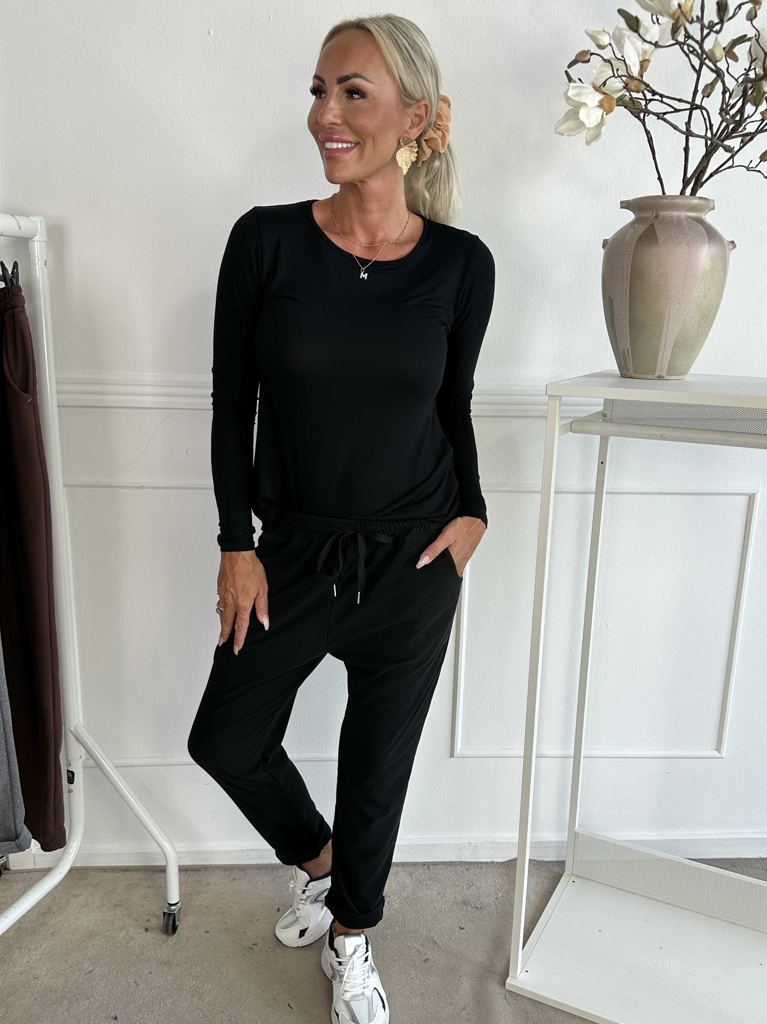 Sirine - Mjuka joggingbyxor med resår i midjan