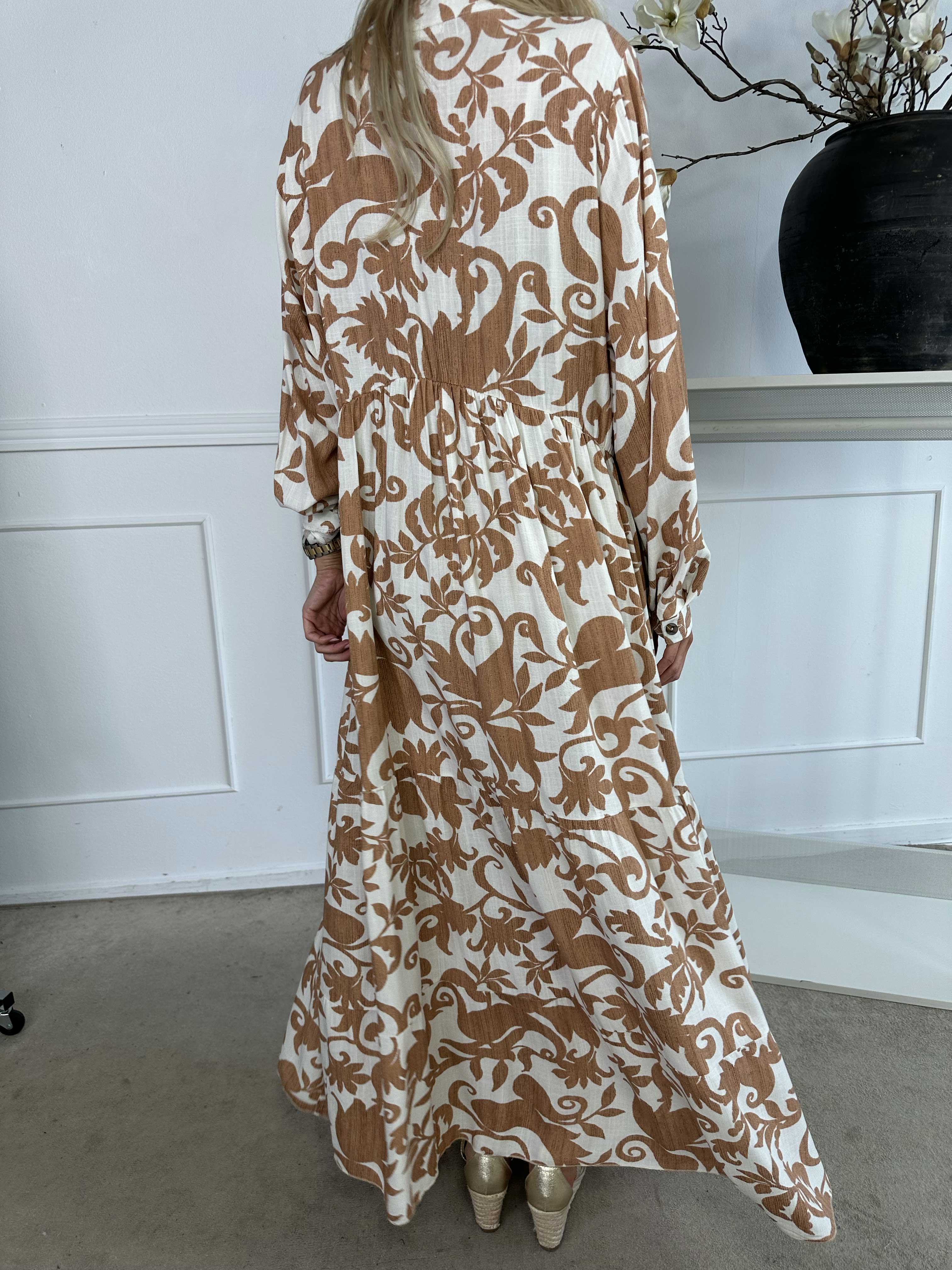 Tasha - Sommarklänning i viskos med blommigt tryck