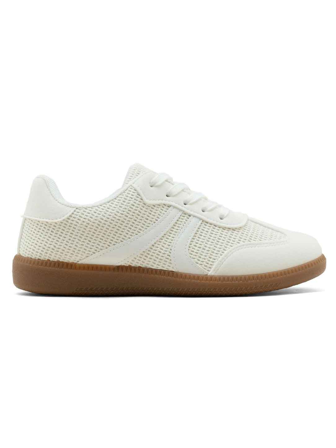 Elmia - Strukturvævet sneakers med farvet sål