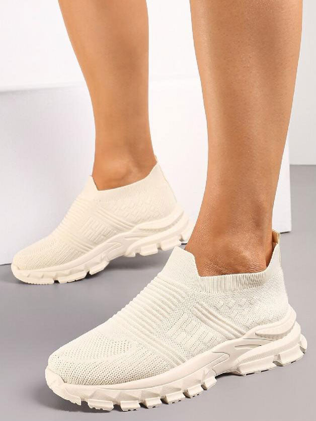 Zara - Sneakers med bred sula