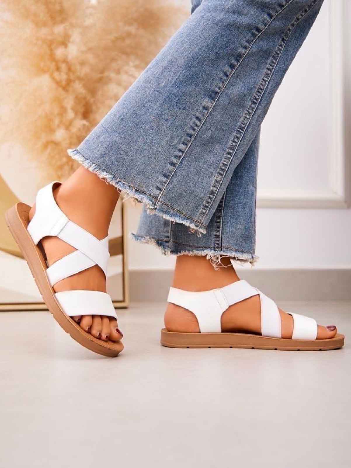 Penny - Sandaler med elastiska remmar